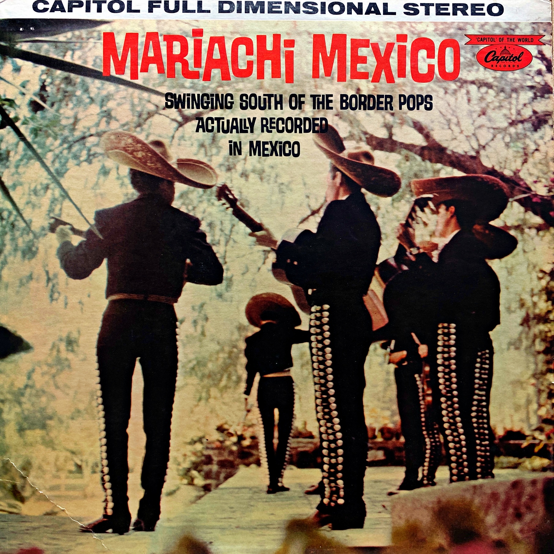 LP Mariachi Mexico - Swinging South Of The Border Pops Actually Recorded In M...