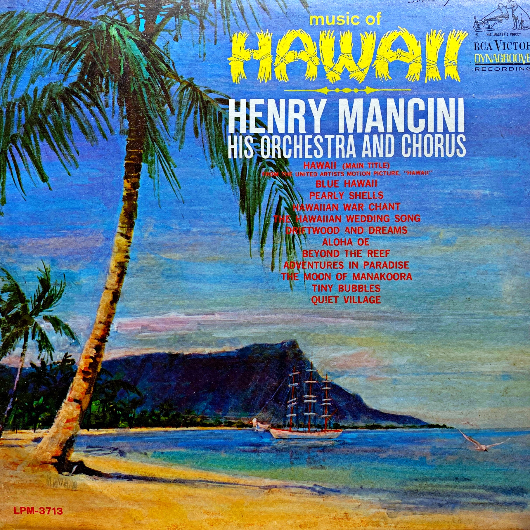 LP Henry Mancini, And His Orchestra And Chorus – Music Of Hawaii