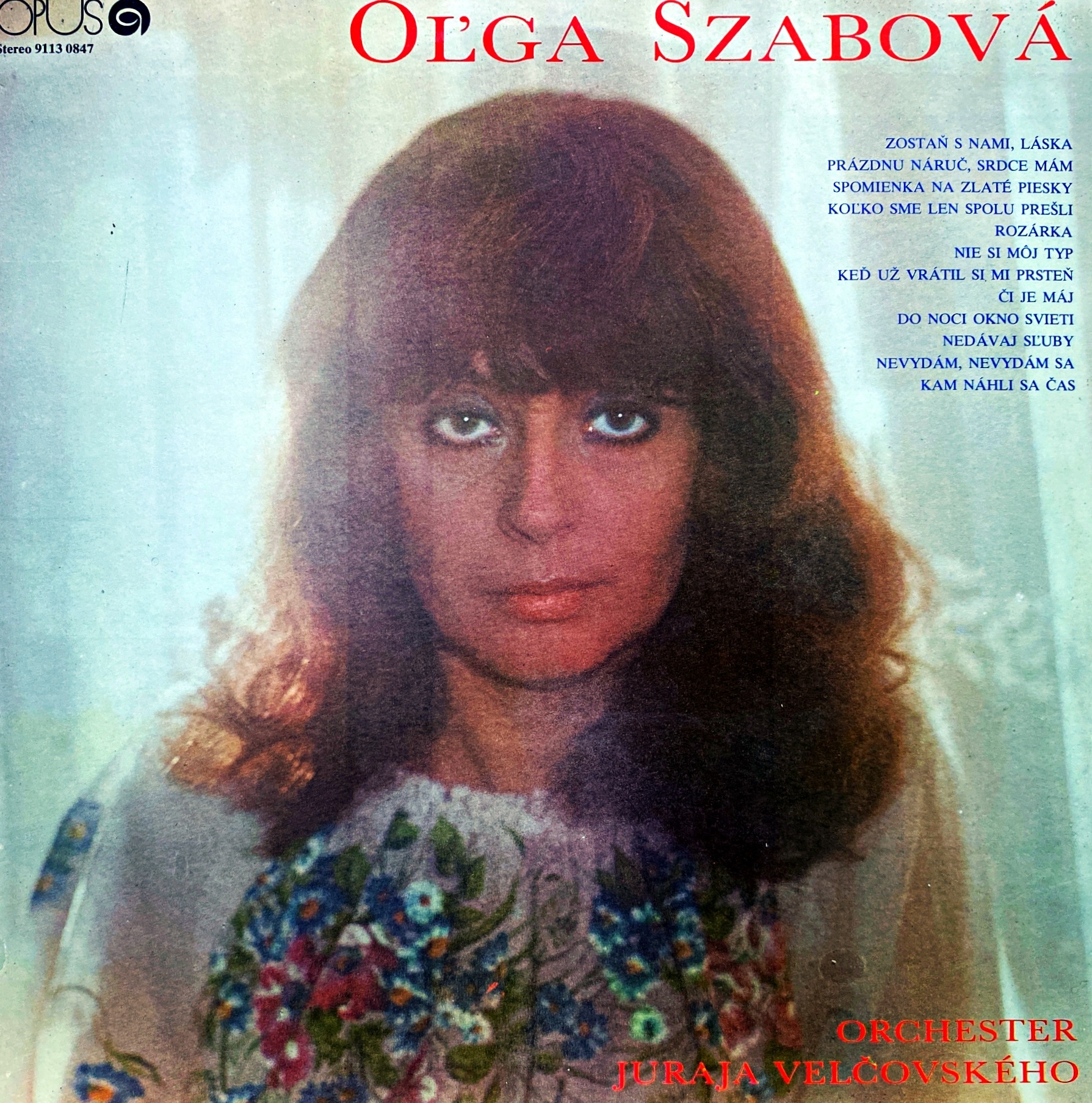 LP Oľga Szabová – Oľga Szabová, Orchester Juraja Velčovského