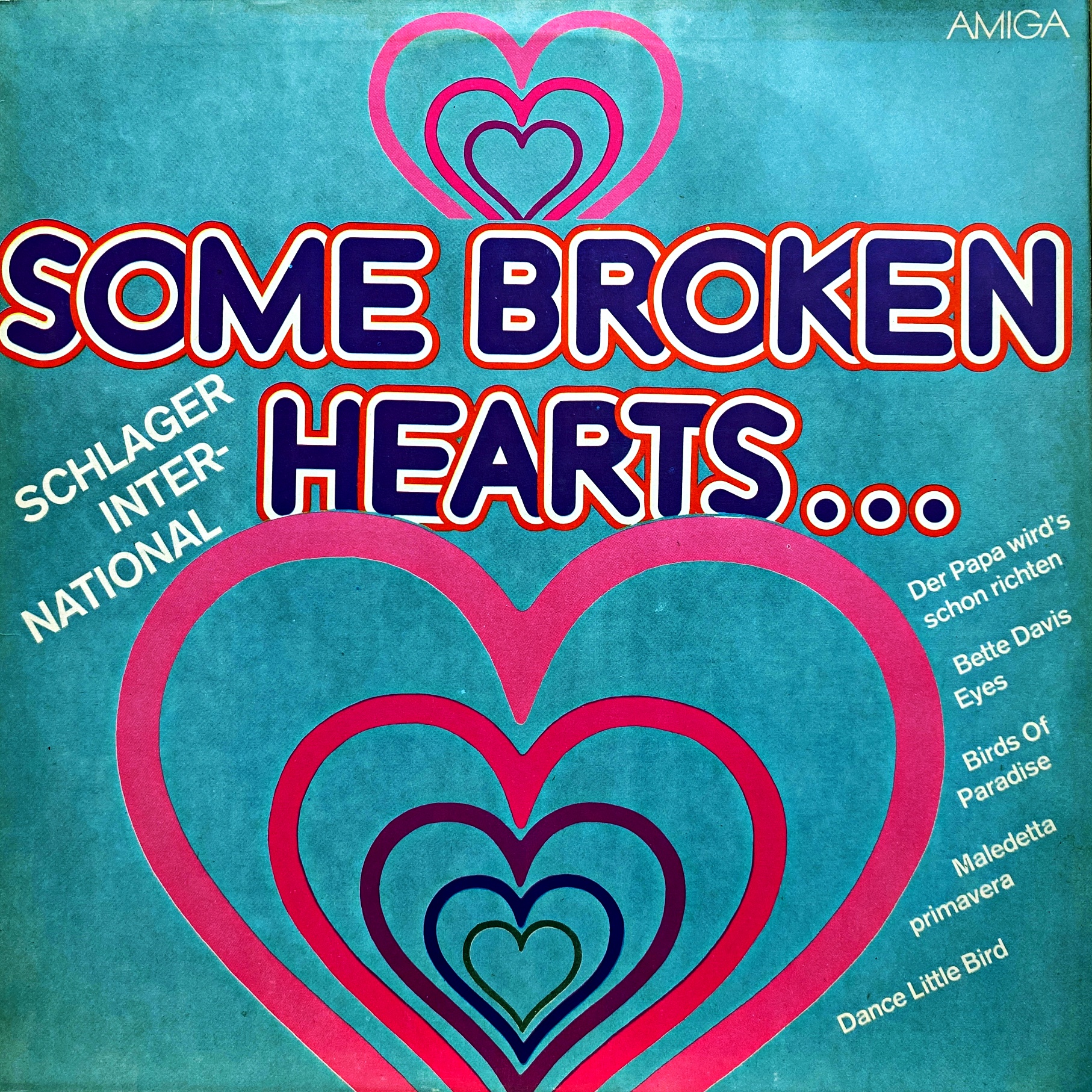 LP Various – Some Broken Hearts... - Schlager International