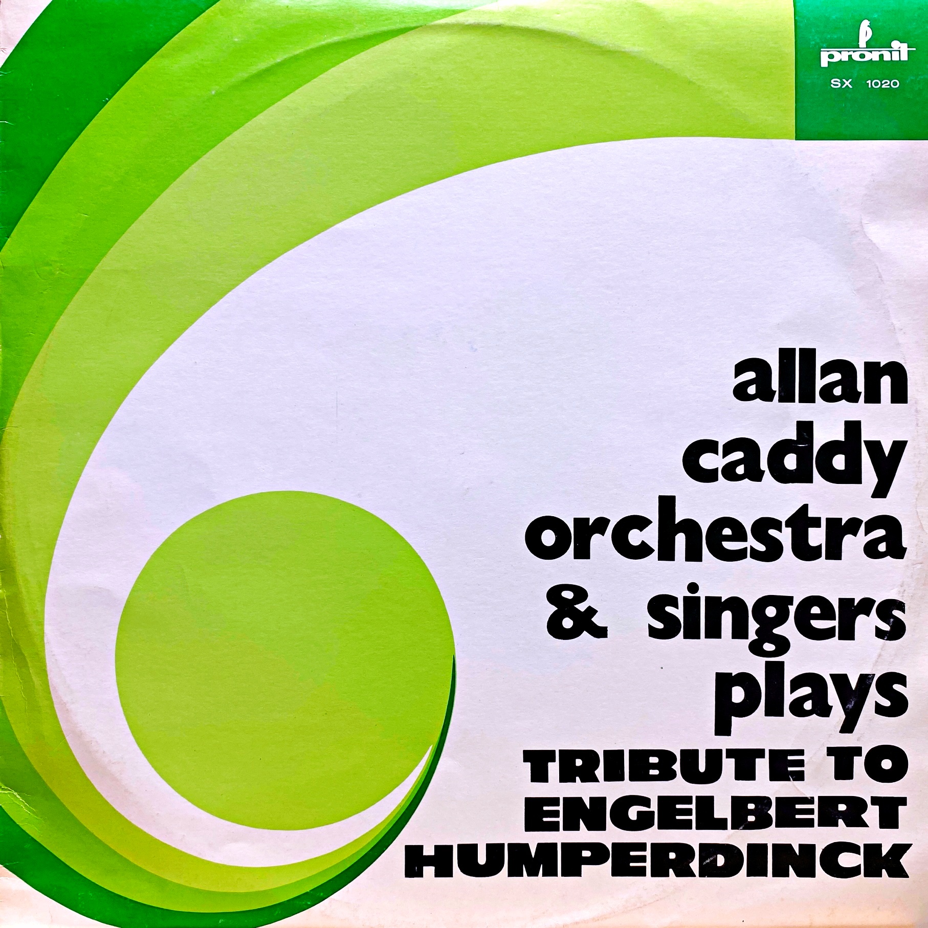 LP Allan Caddy Orchestra & Singers – Tribute To Engelbert Humperdinck