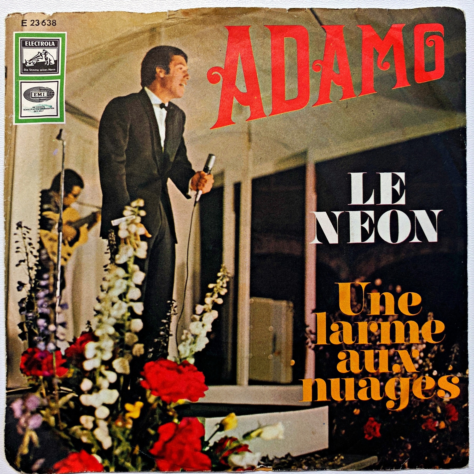 7" Adamo – Le Néon / Une Larme Aux Nuages