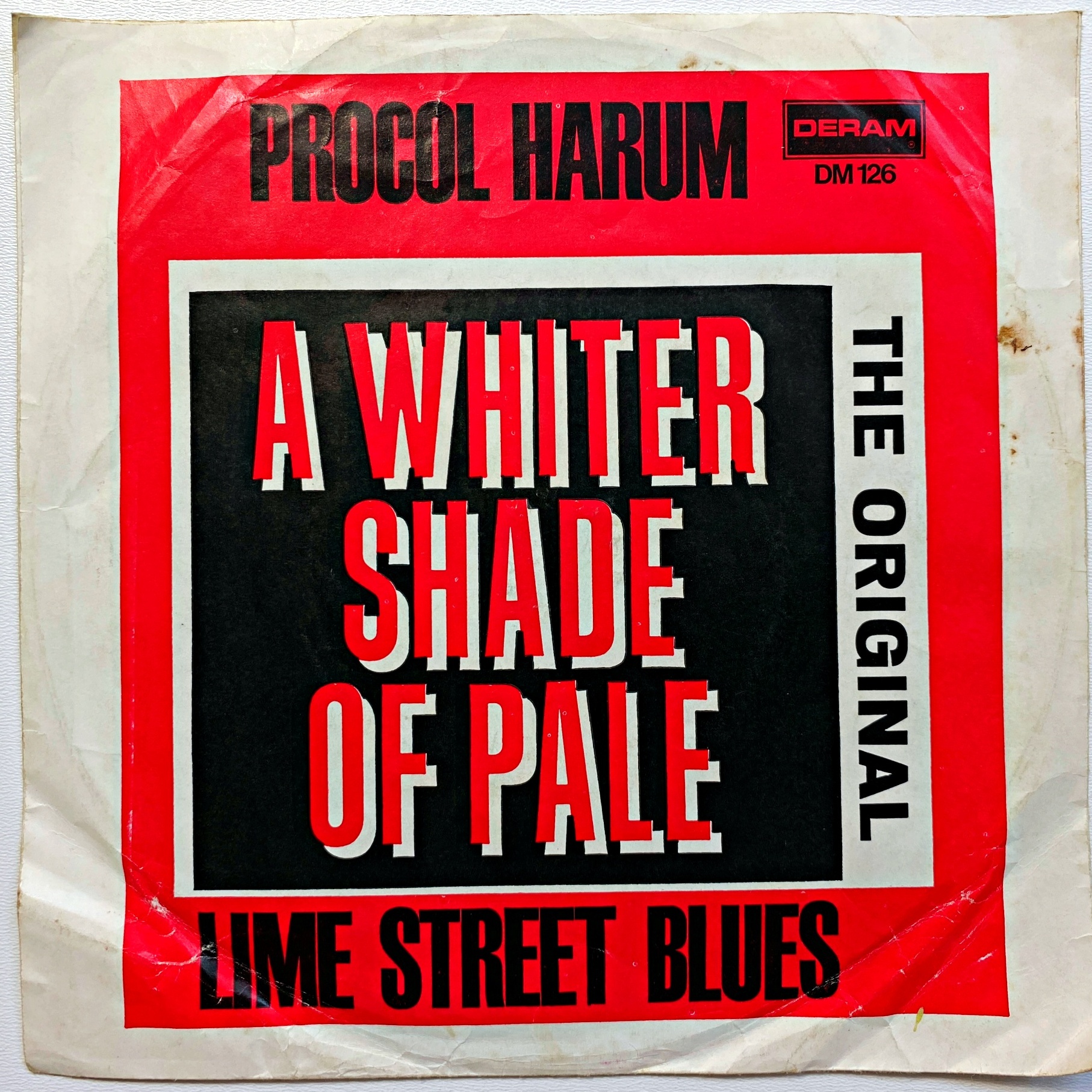 7" Procol Harum – A Whiter Shade Of Pale