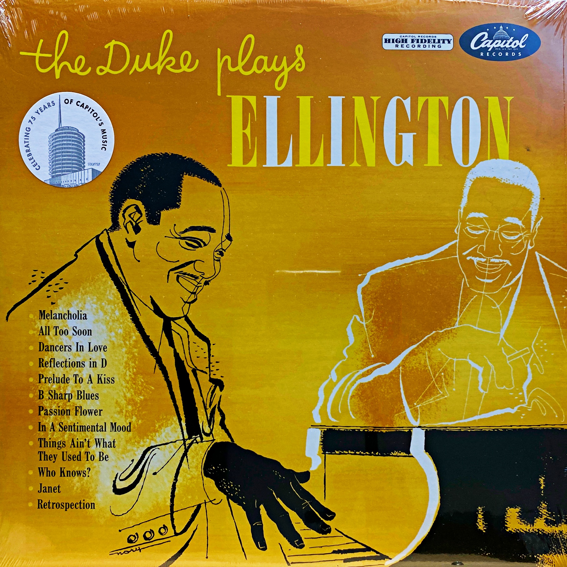LP Duke Ellington ‎– The Duke Plays Ellington