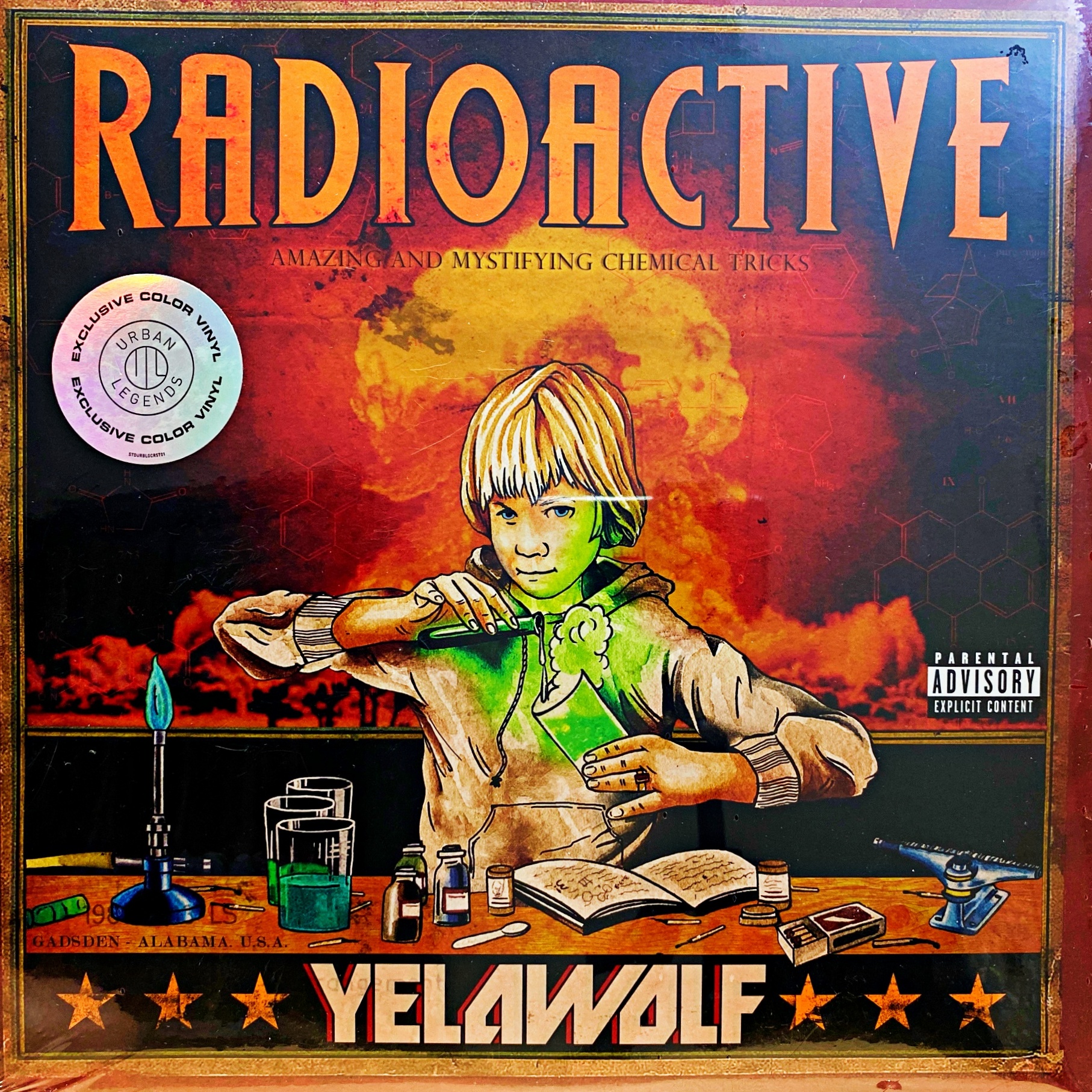 2xLP Yelawolf ‎– Radioactive