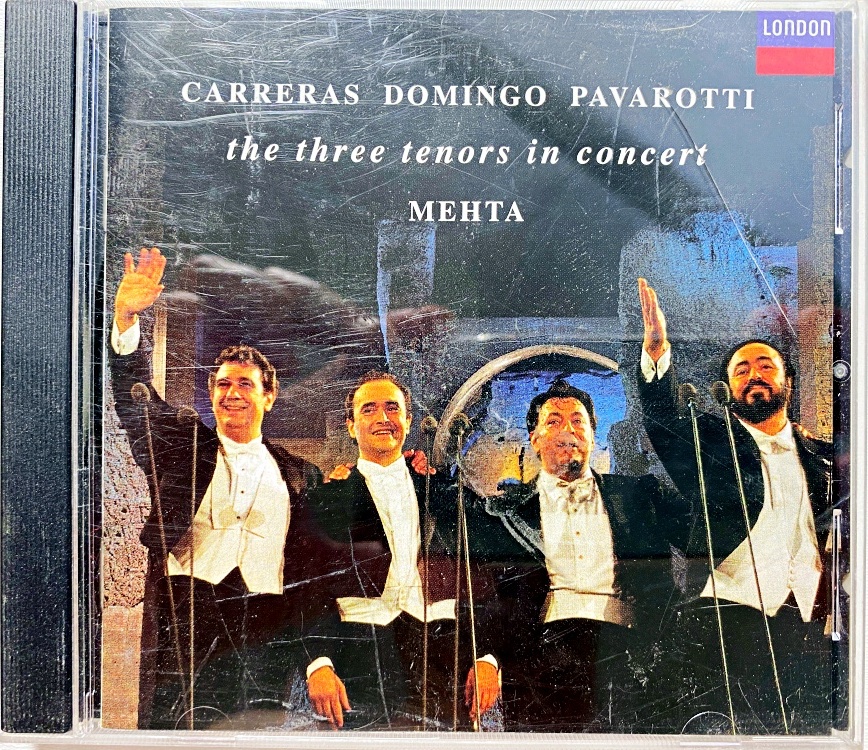 CD Carreras, Domingo, Pavarotti, Mehta – In Concert