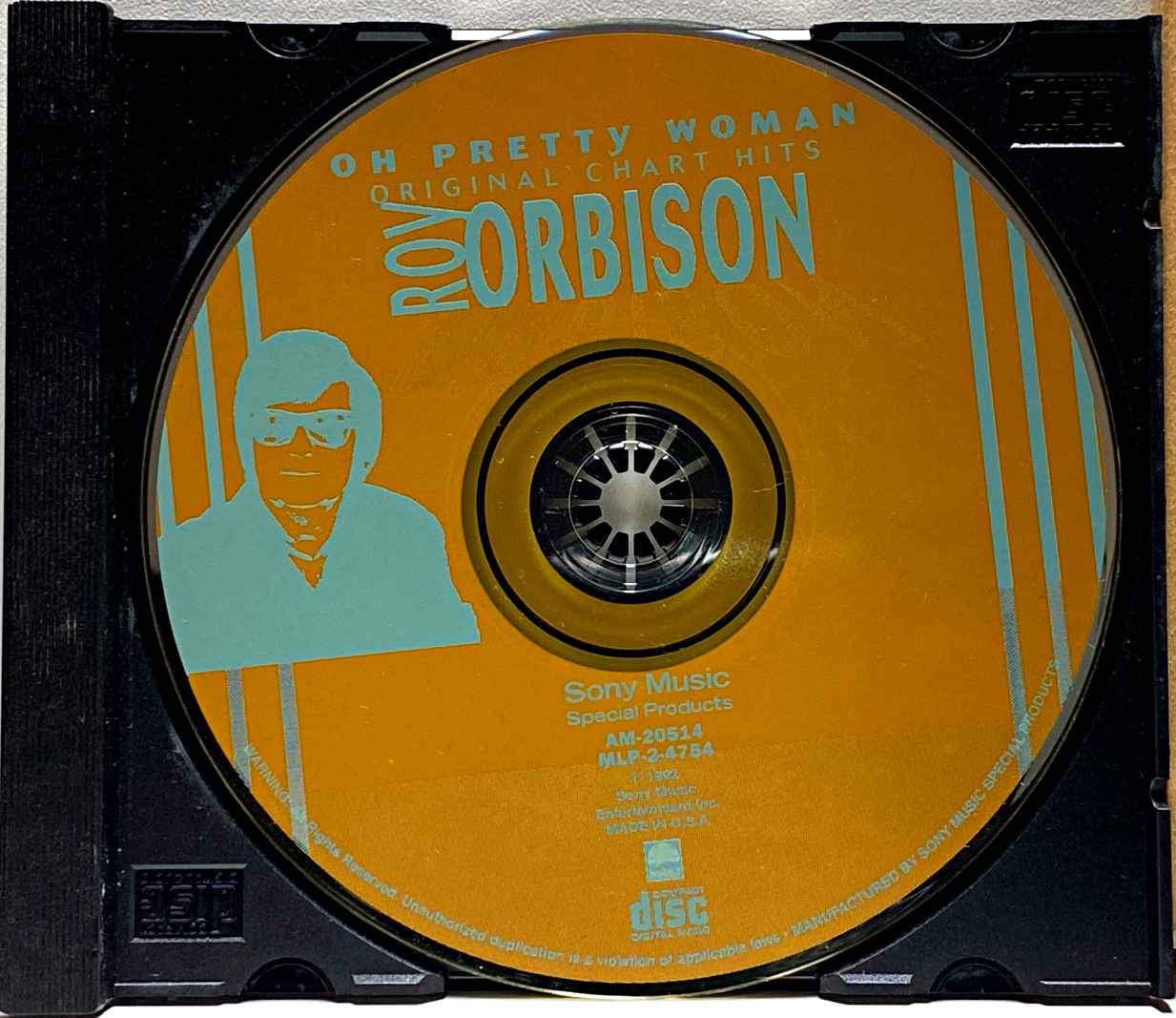 CD Roy Orbison – Oh Pretty Woman - Original Chart Hits