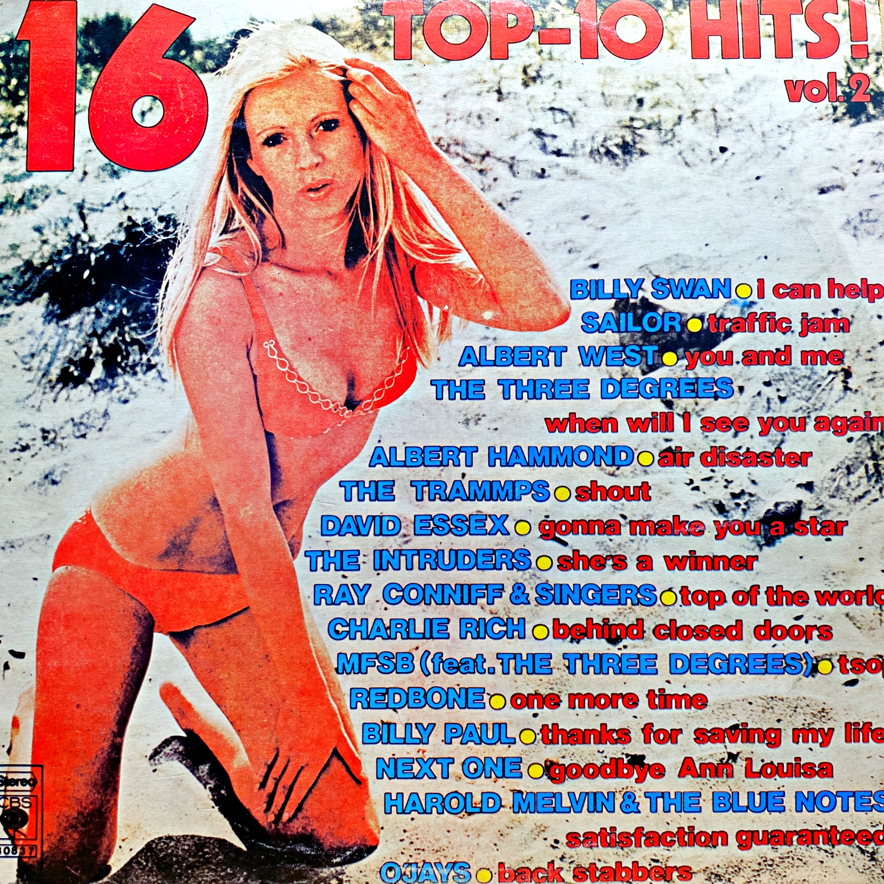 LP Various – 16 Top 10 Hits! Vol. 2