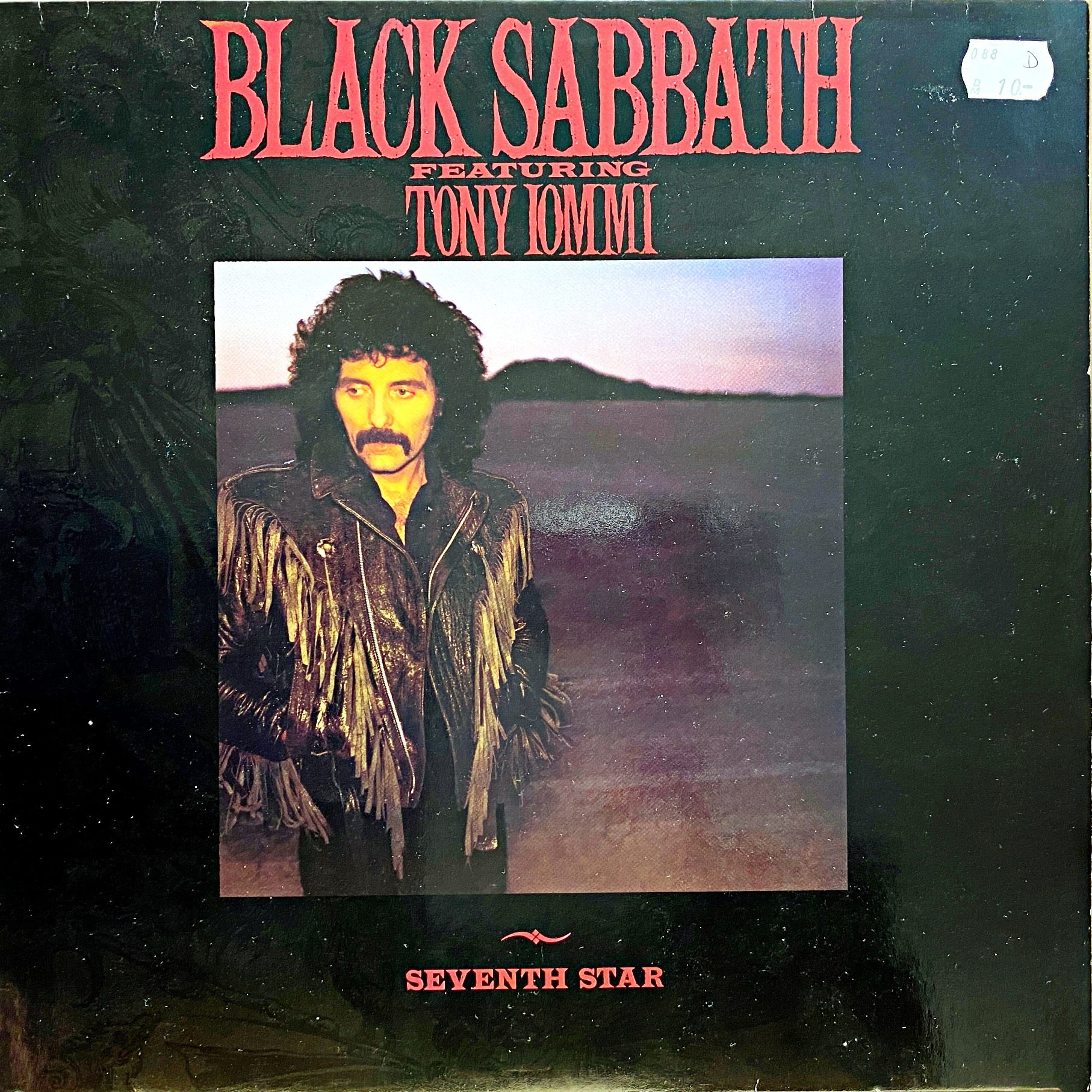 LP Black Sabbath Featuring Tony Iommi ‎– Seventh Star