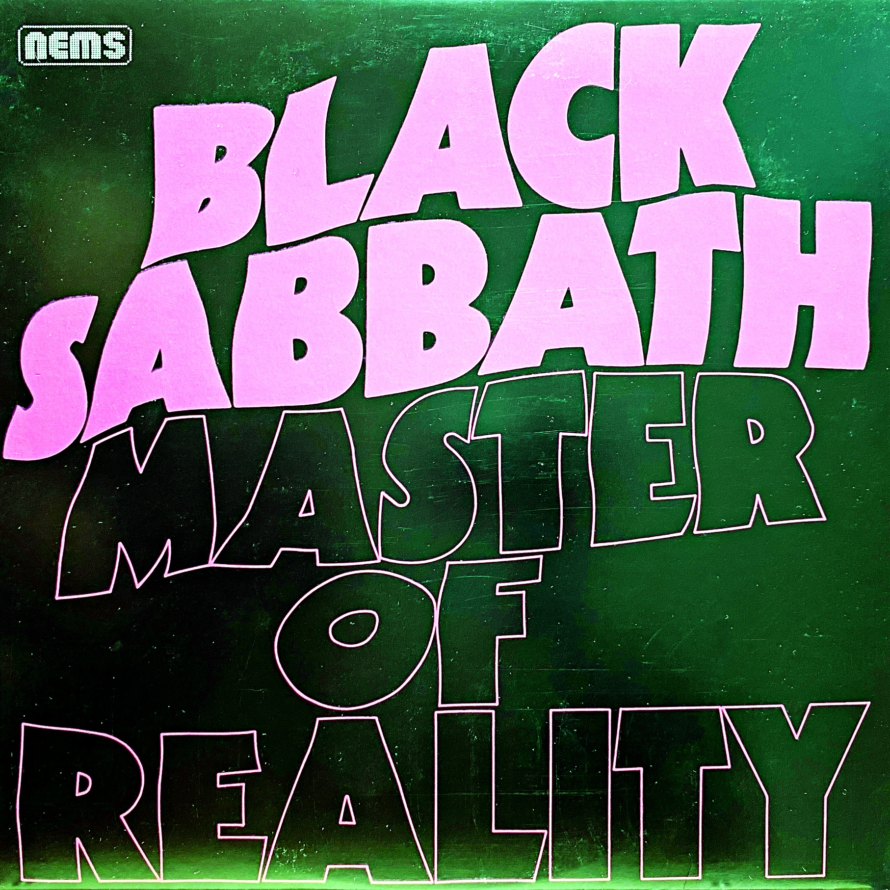 LP Black Sabbath ‎– Master Of Reality