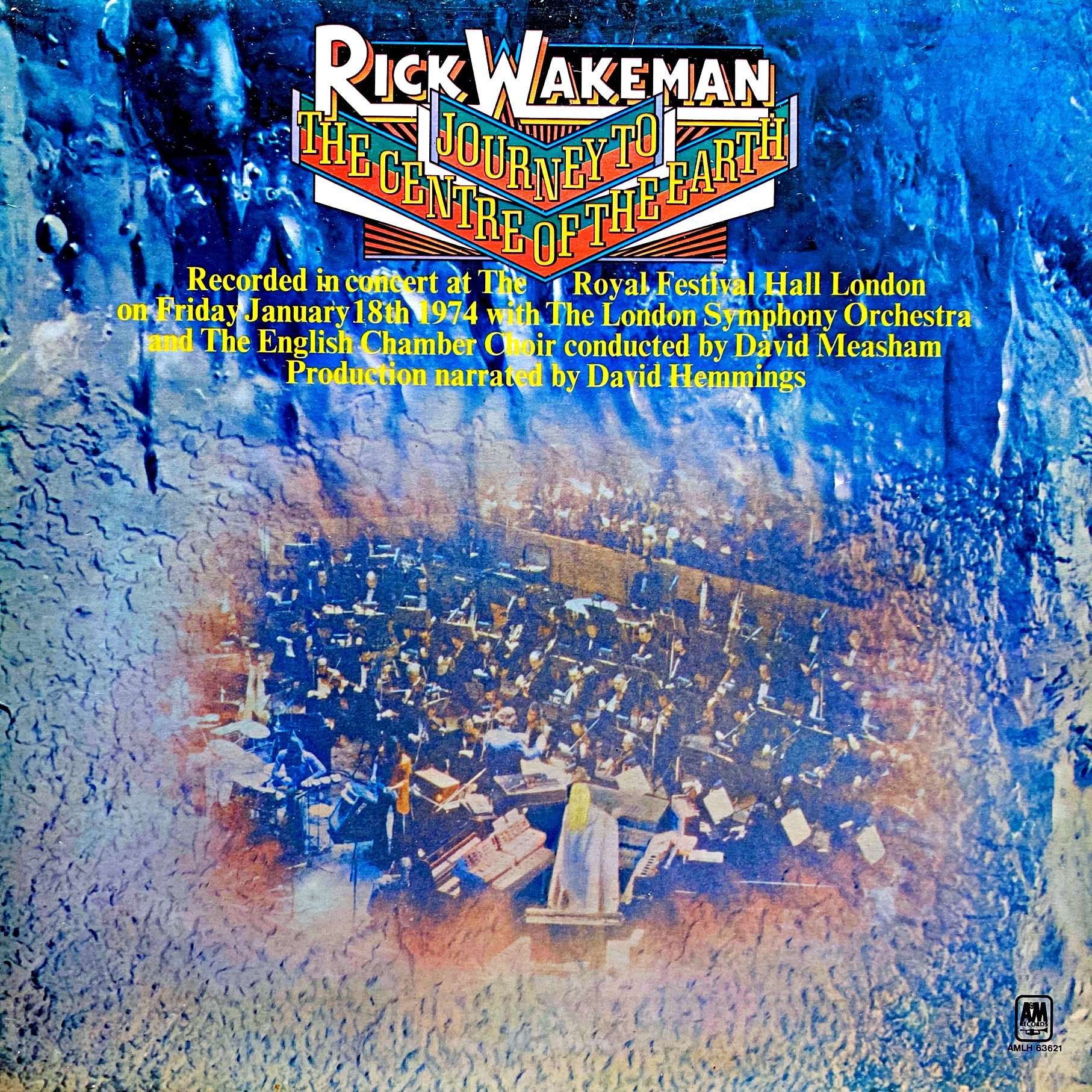 LP Rick Wakeman ‎– Journey To The Centre Of The Earth