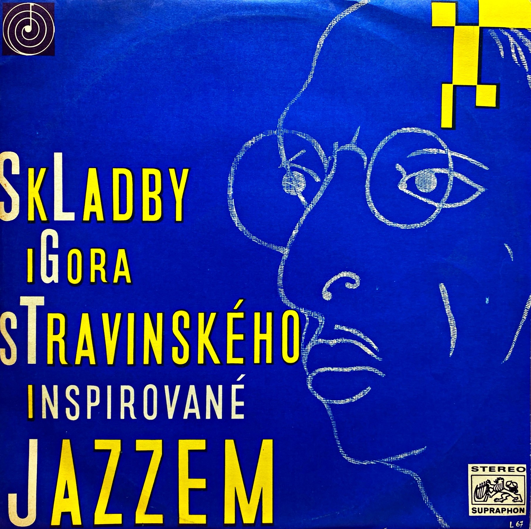 LP Igor Stravinskij ‎– Skladby Igora Stravinského Inspirované Jazzem