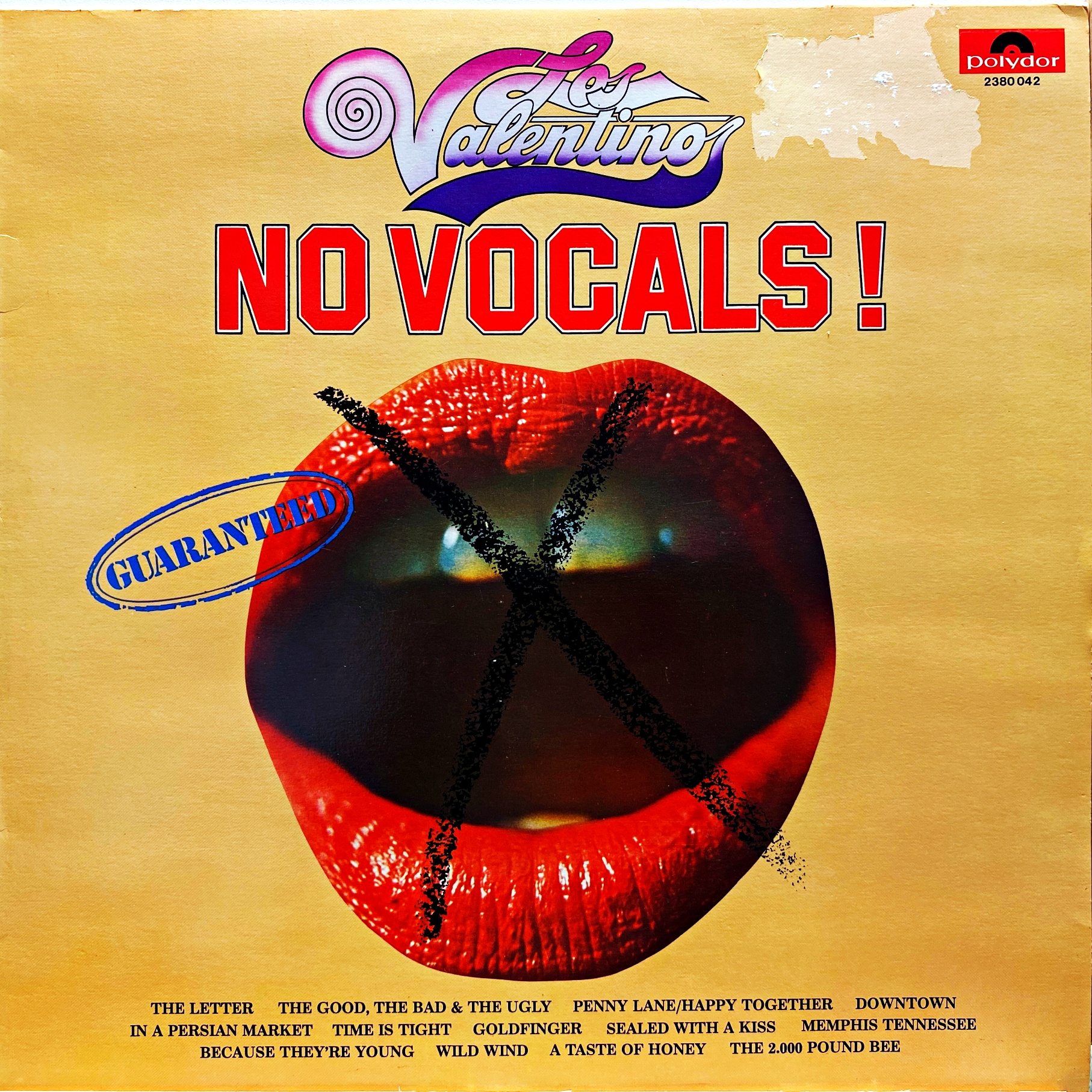 LP Los Valentinos – No Vocals!