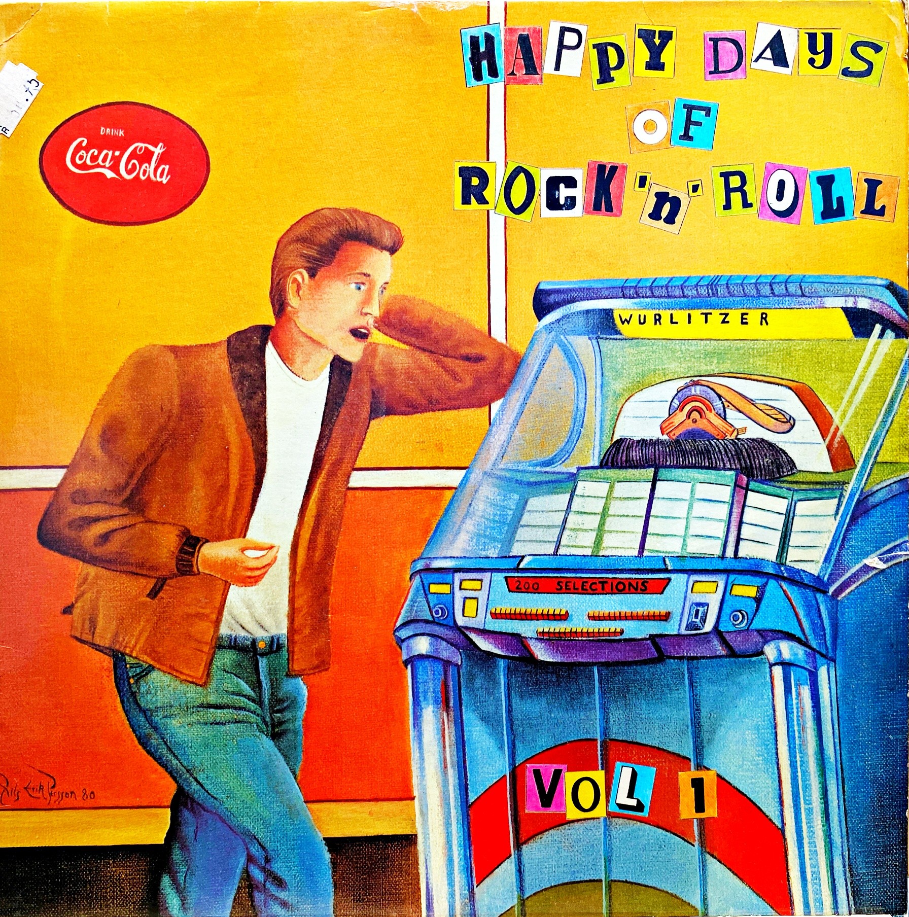 LP Various – Happy Days Of Rock 'N' Roll Vol 1