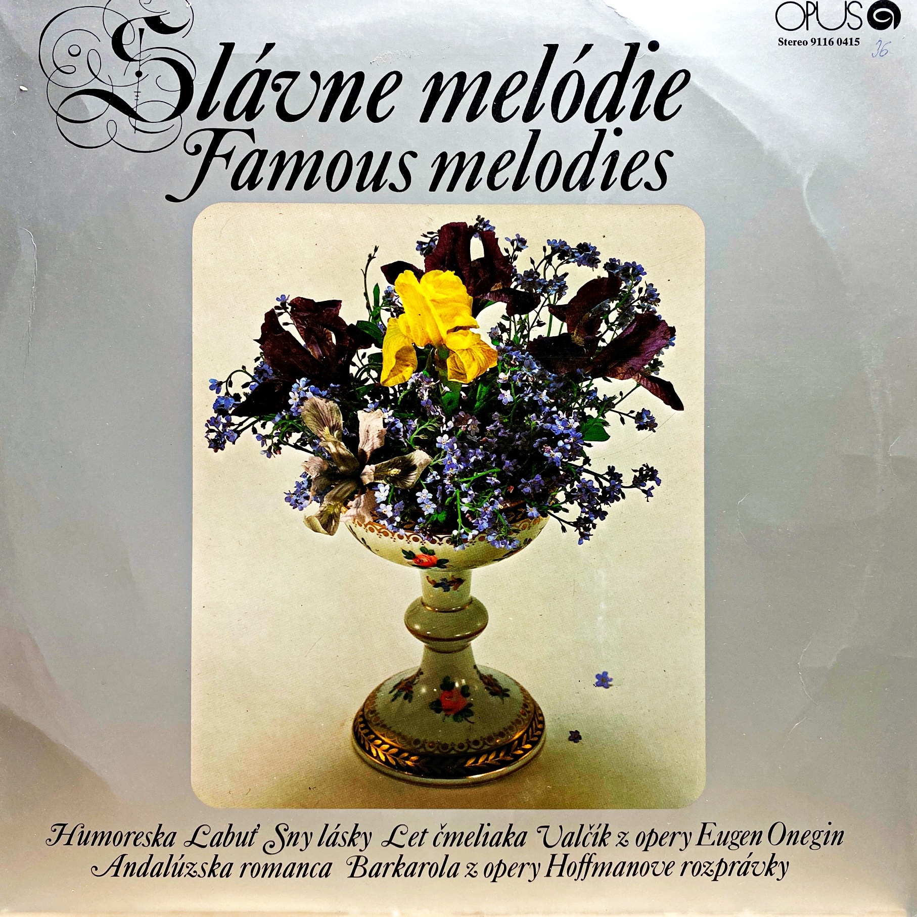 LP Various – Slávne Melódie = Famous Melodies