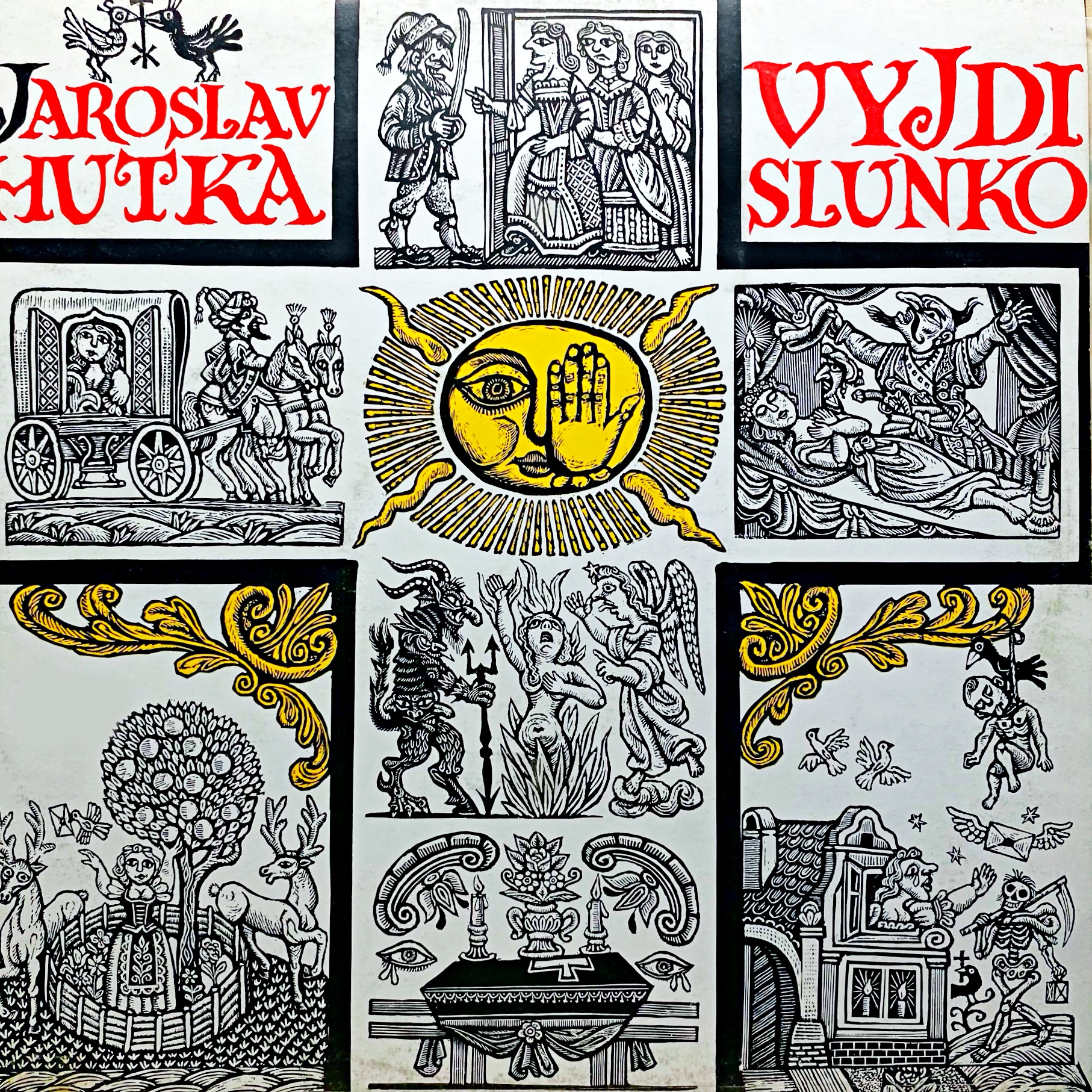 LP Jaroslav Hutka ‎– Vyjdi Slunko