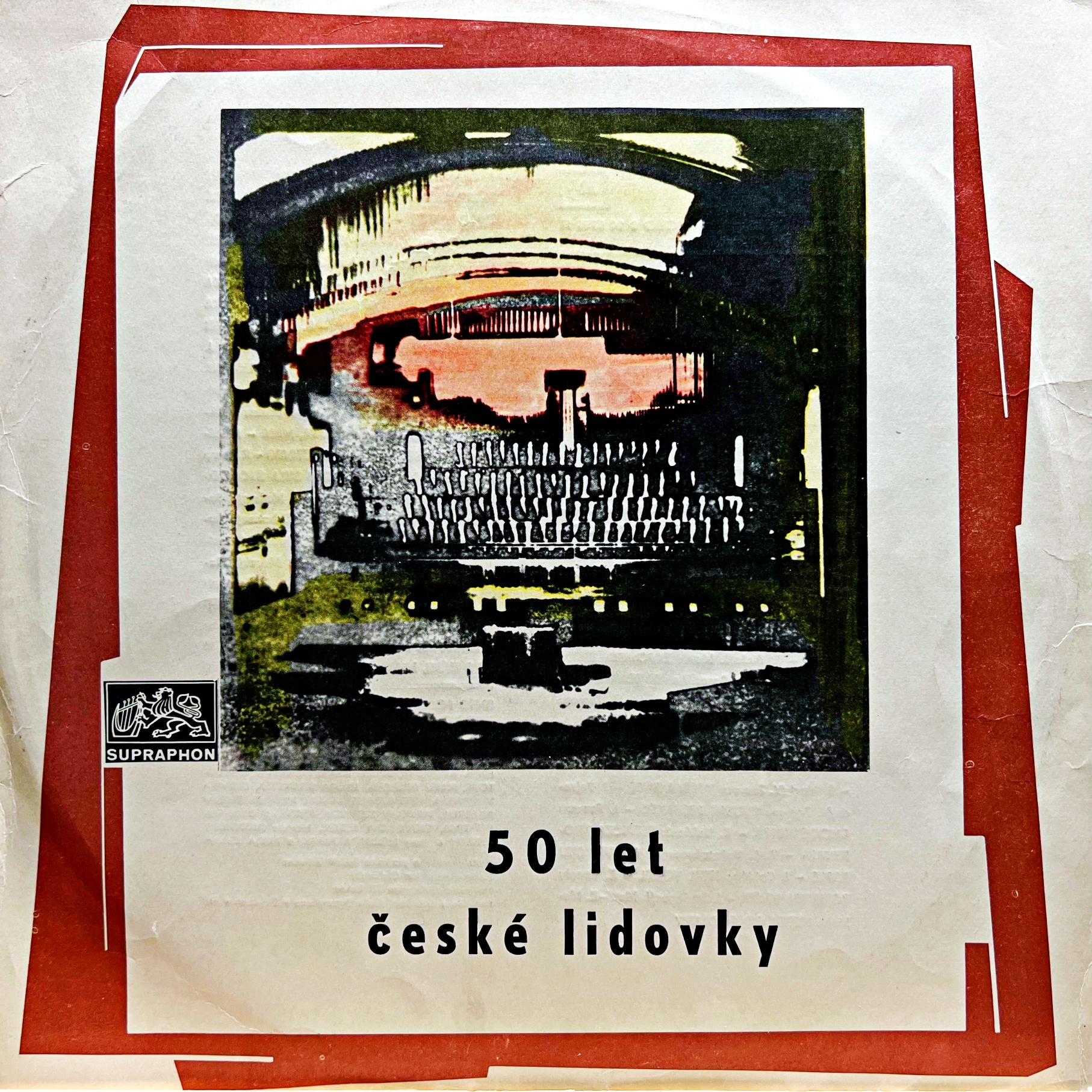 LP Dechová Hudba Supraphon – 50 Let České Lidovky