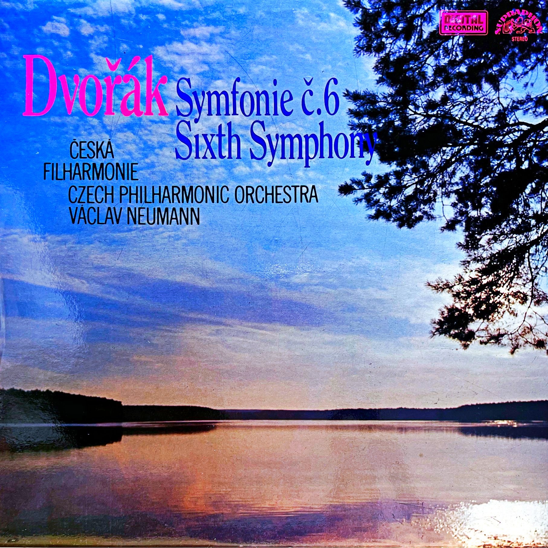 LP Dvořák, Czech Philharmonic Orchestra, Václav Neumann – Sixth Symphony