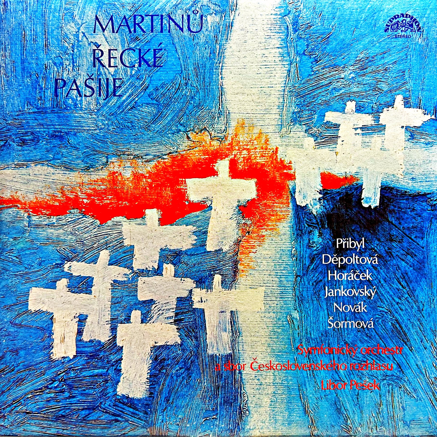 2xLP Bohuslav Martinů - Řecké Pašije