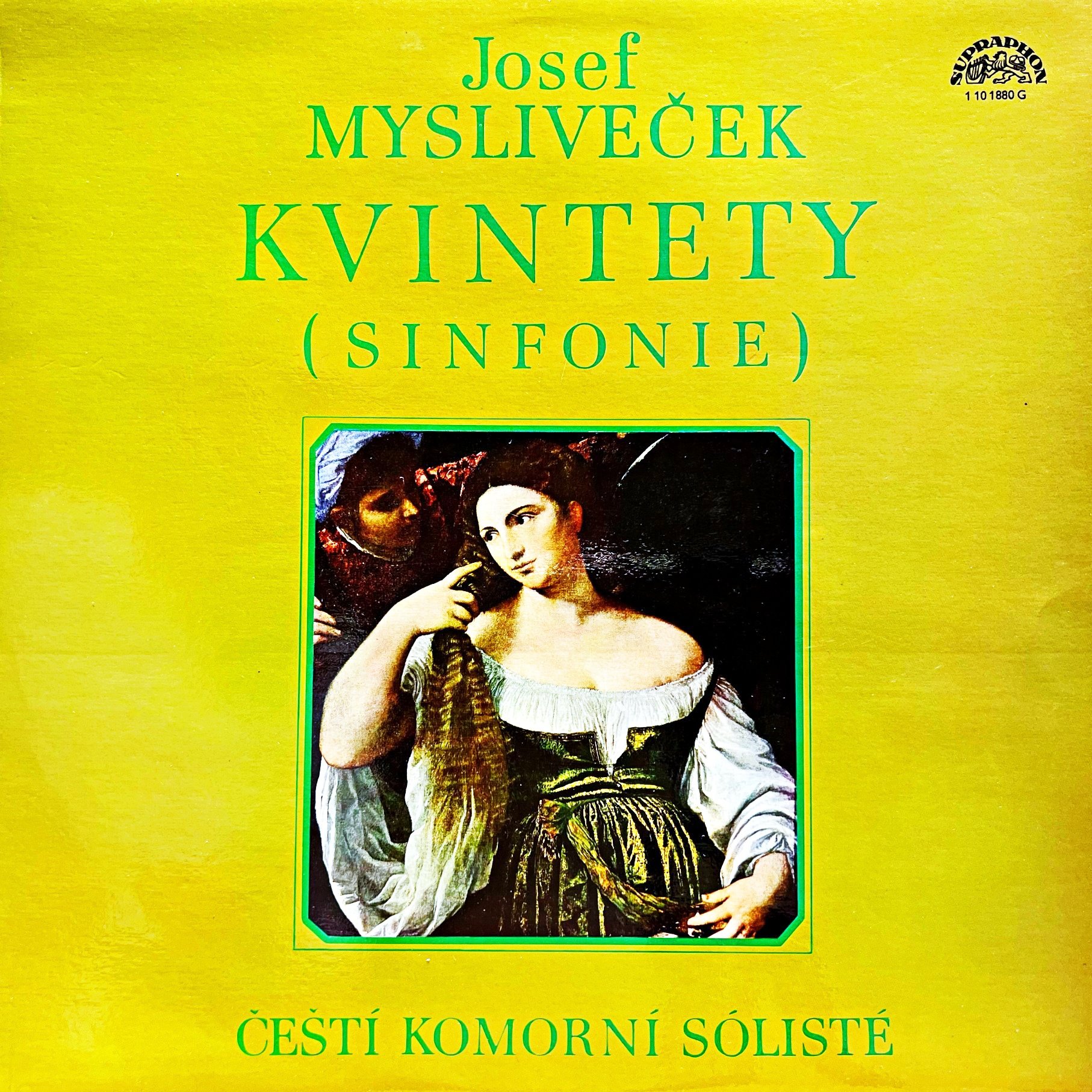 LP Josef Mysliveček, Čeští Komorní Sólisté – Kvintety (Sinfonie)