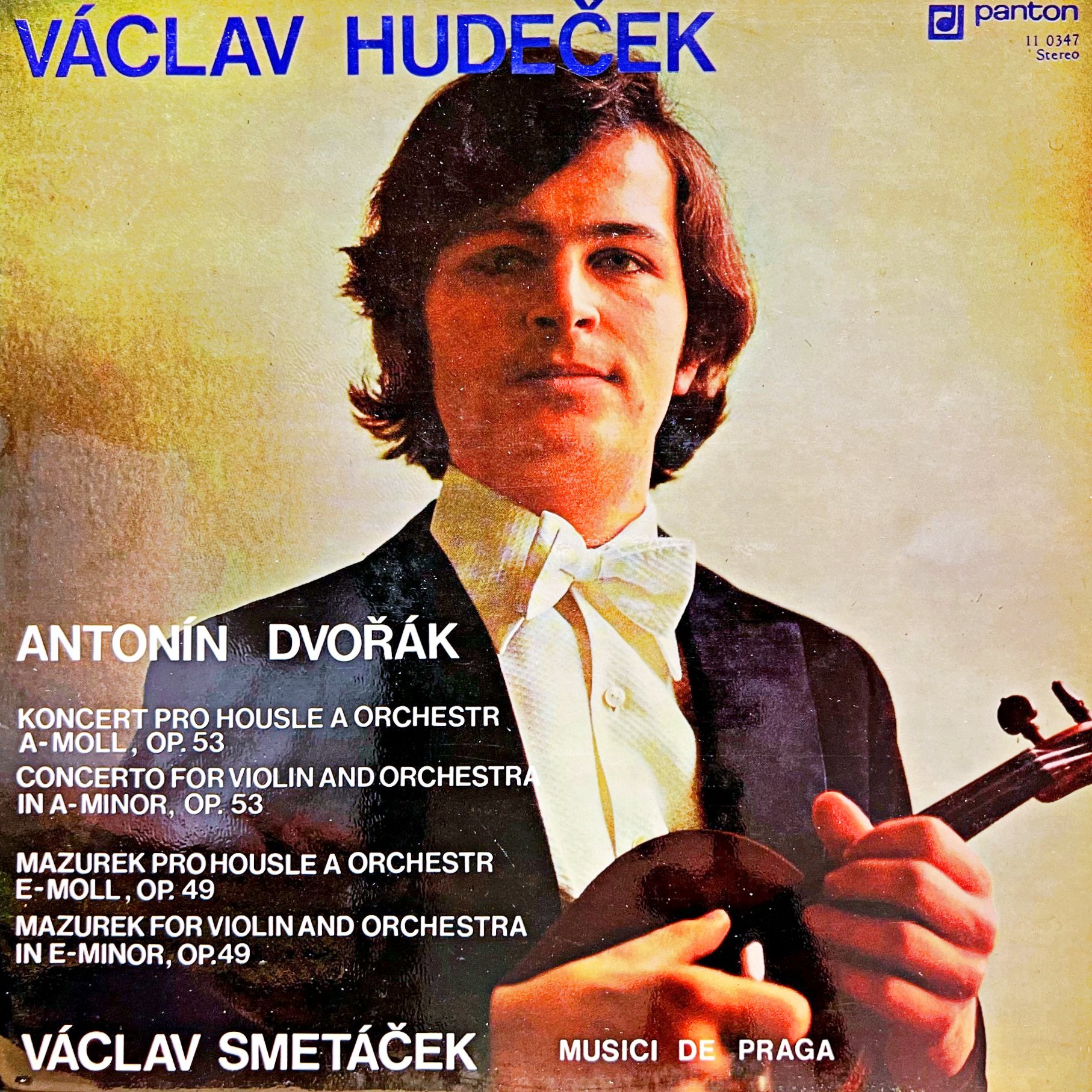 LP Václav Hudeček, Antonín Dvořák - Mazurek Pro Housle A Orchestr E-Moll, Op. 49