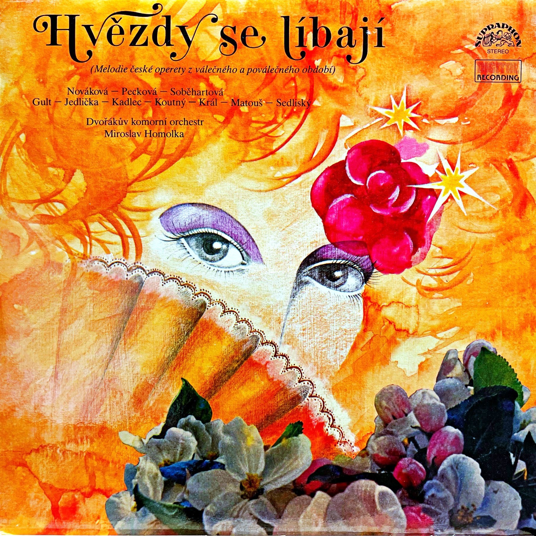 LP Hvězdy Se Líbají (Melodie České Operety Z Válečného A Poválečného Období)