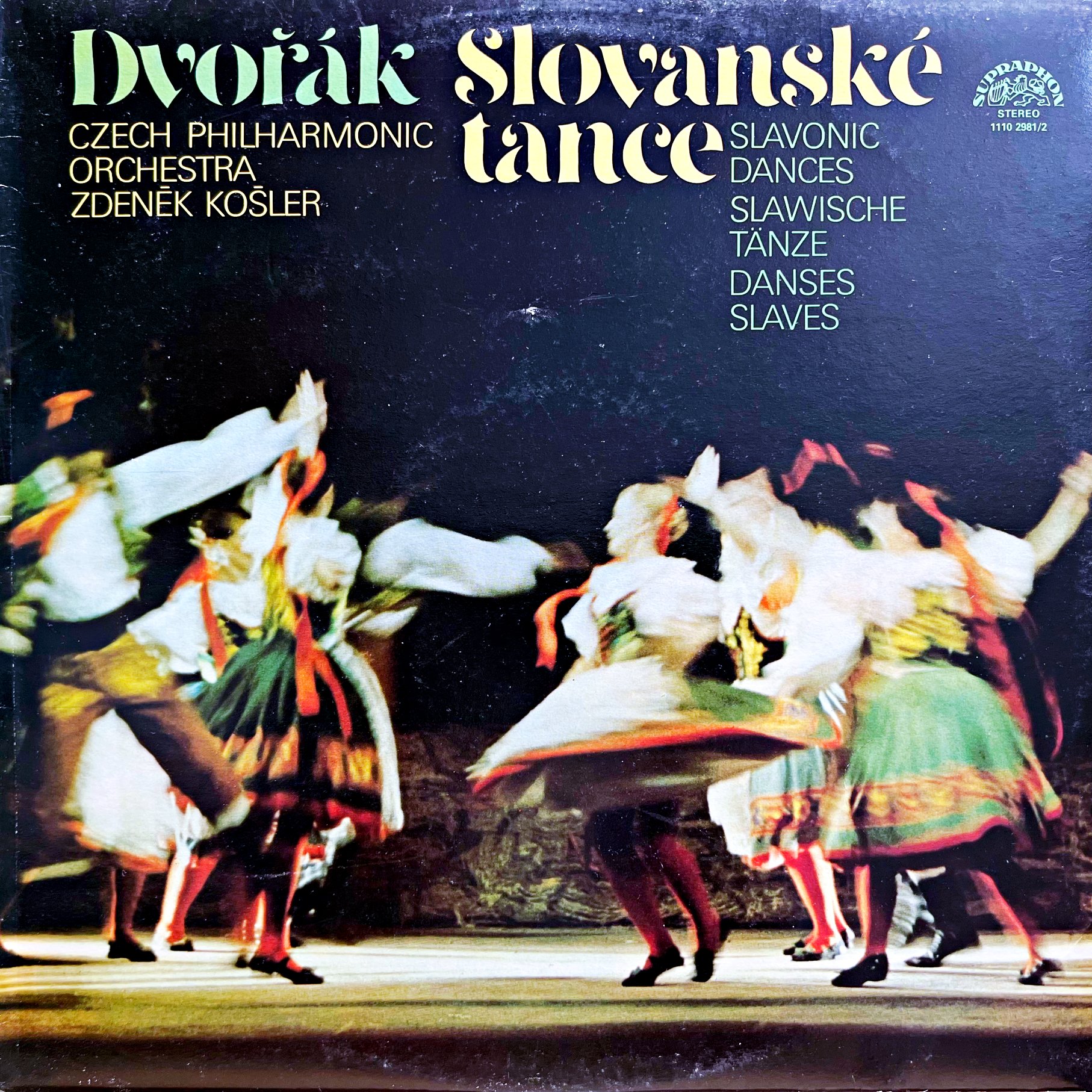 2xLP Dvořák, Zdeněk Košler – Slovanské Tance (Slavonic Dances / Slawische Tän...