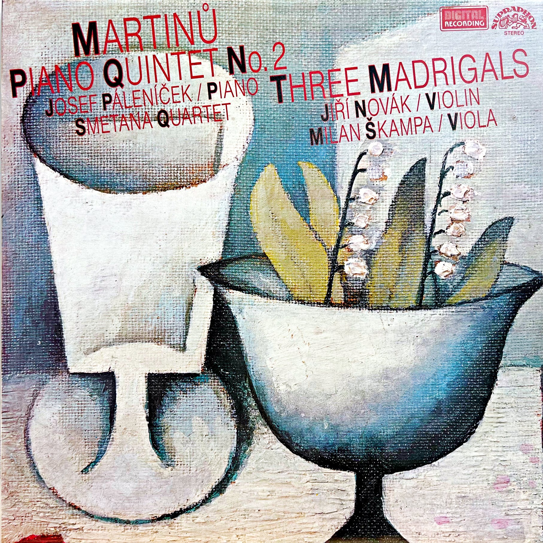 LP Martinů – Josef Páleníček – Piano Quintet No. 2 / Three Madrigals