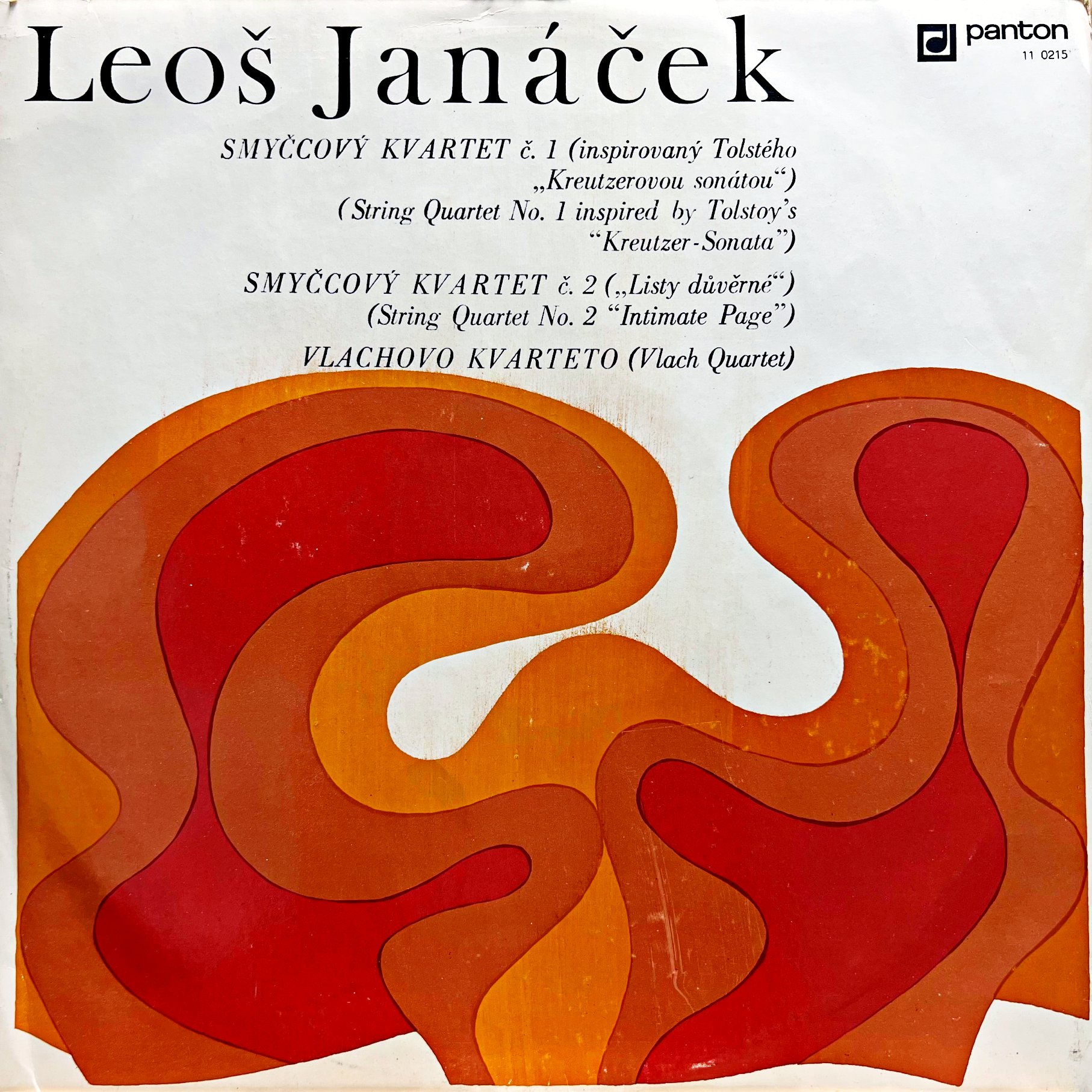 LP Leoš Janáček - Vlachovo Kvarteto – Smyčcový Kvartet Č. 1 (Inspirovaný Tols...