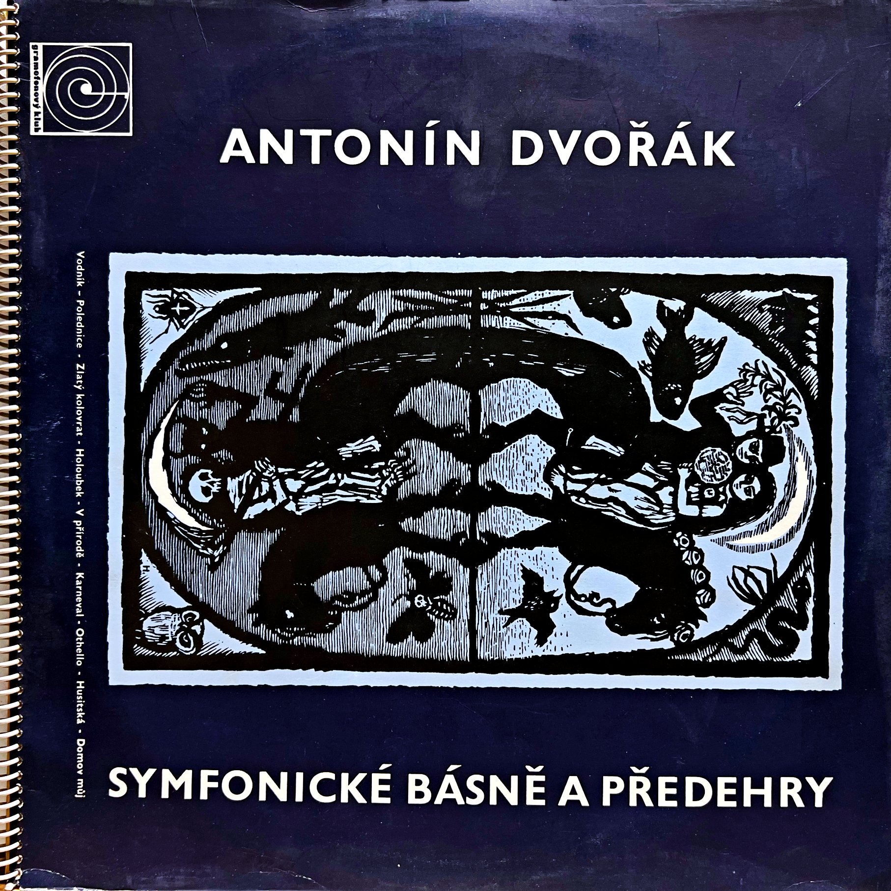 3xLP Antonín Dvořák – Symfonické Básně A Předehry