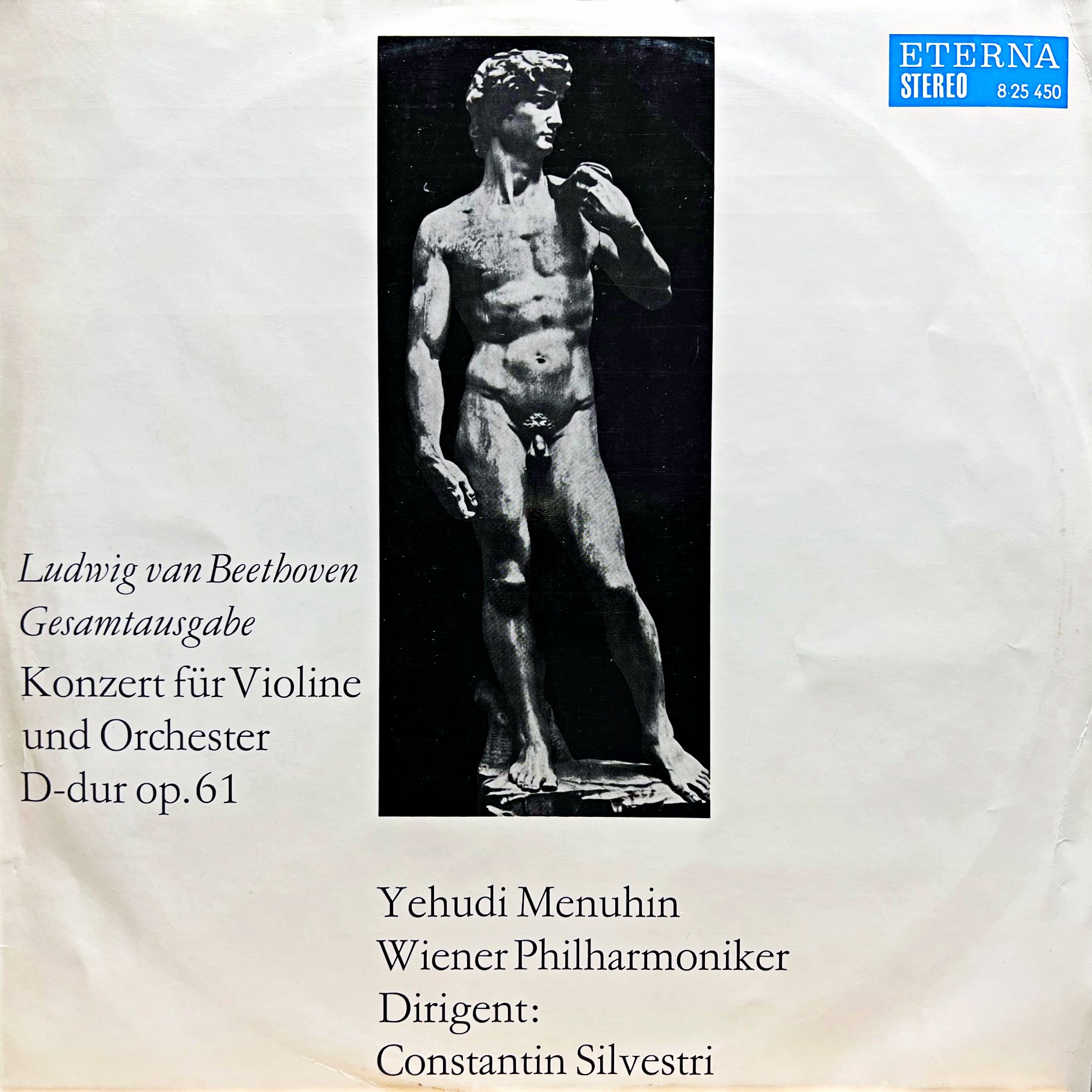 LP Beethoven, Menuhin, Silvestri – Konzert Für Violine Und Orchester D-dur Op.61