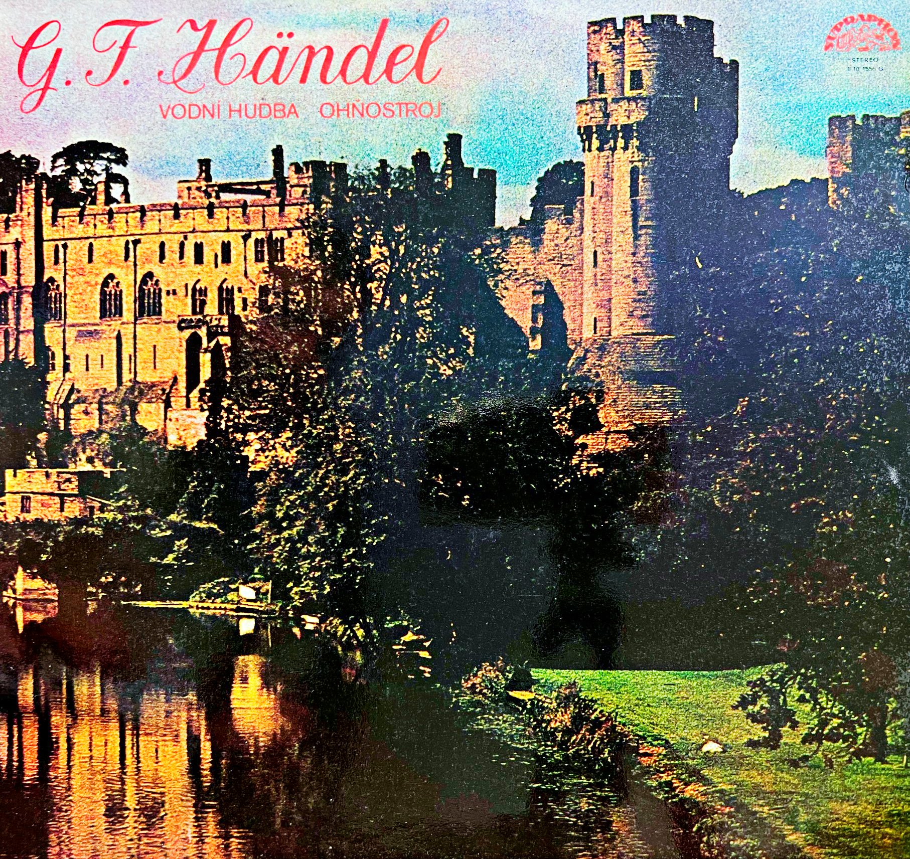LP Orchestr Ars Rediviva – G. F. Händel, Vodni Hudba, Ohňostroji
