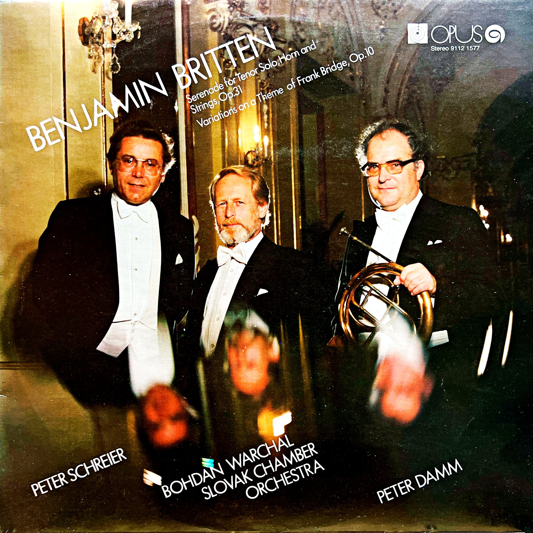 LP B. Britten, P. Schreier, B. Warchal – Serenade For Tenor Solo, Horn And St...
