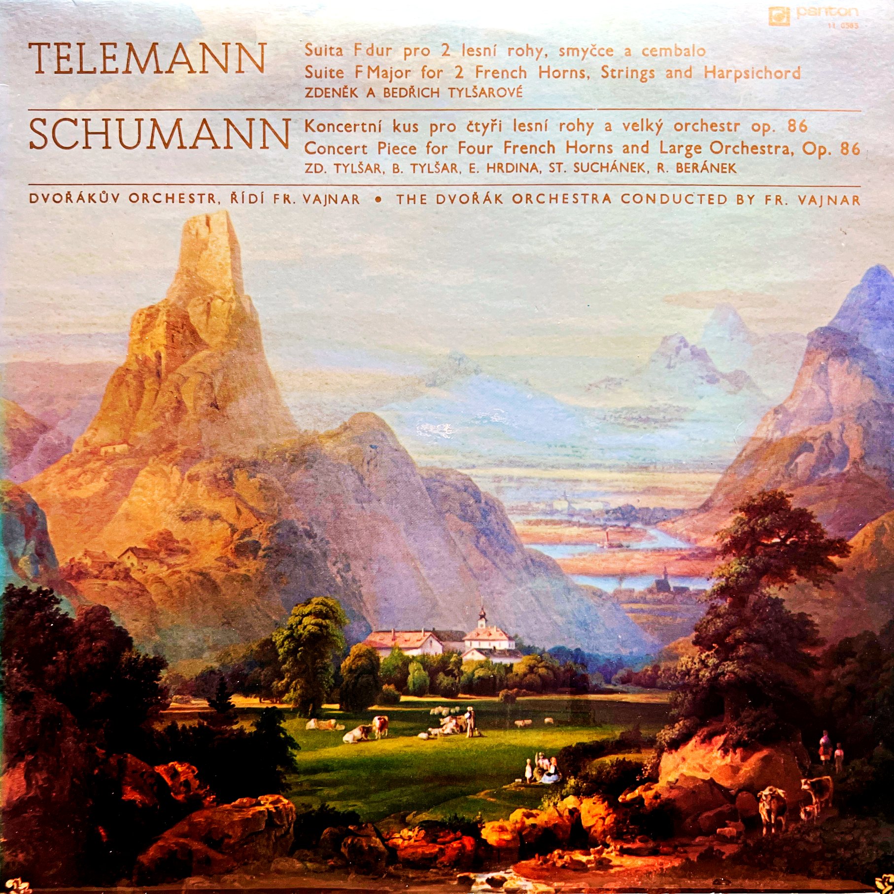 LP Telemann, Schumann – Suita F Dur Pro 2 Lesní Rohy, Smyčce A Cembalo...