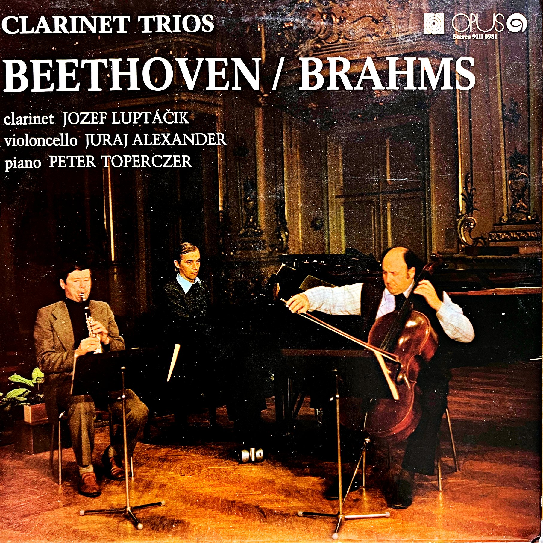 LP Luptáčik, Alexander, Toperczer – Beethoven / Brahms Clarinet Trios