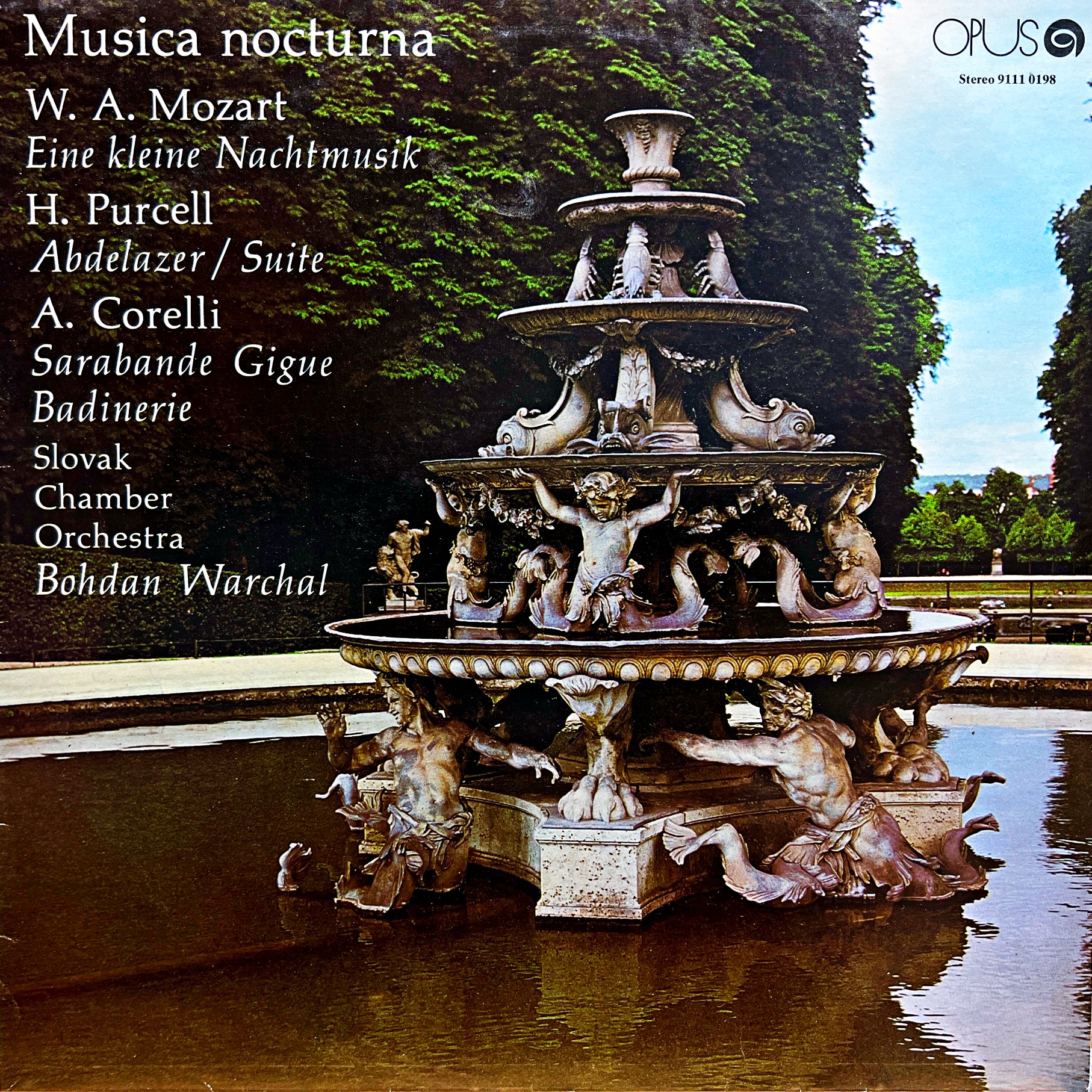 LP W. A. Mozart / H. Purcell / A. Corelli – Musica Nocturna