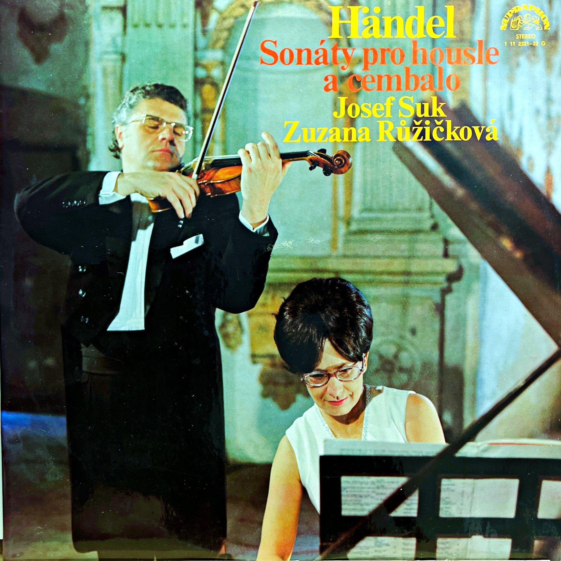 2xLP Händel, Suk, Růžičková – Sonáty pro housle a cembalo
