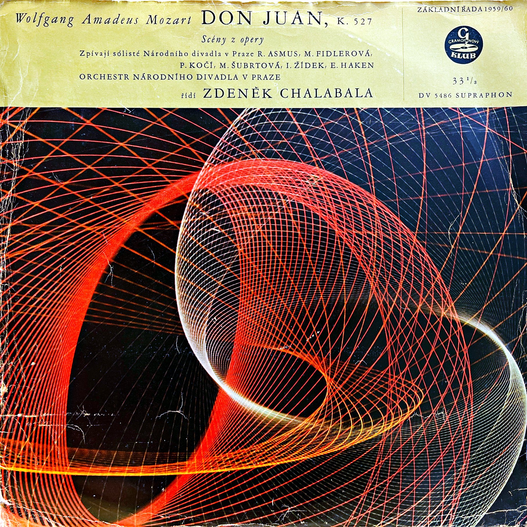 LP Mozart, Orchestr Nár. Divadla Praha – Don Juan, K. 527 (Scény Z Opery)
