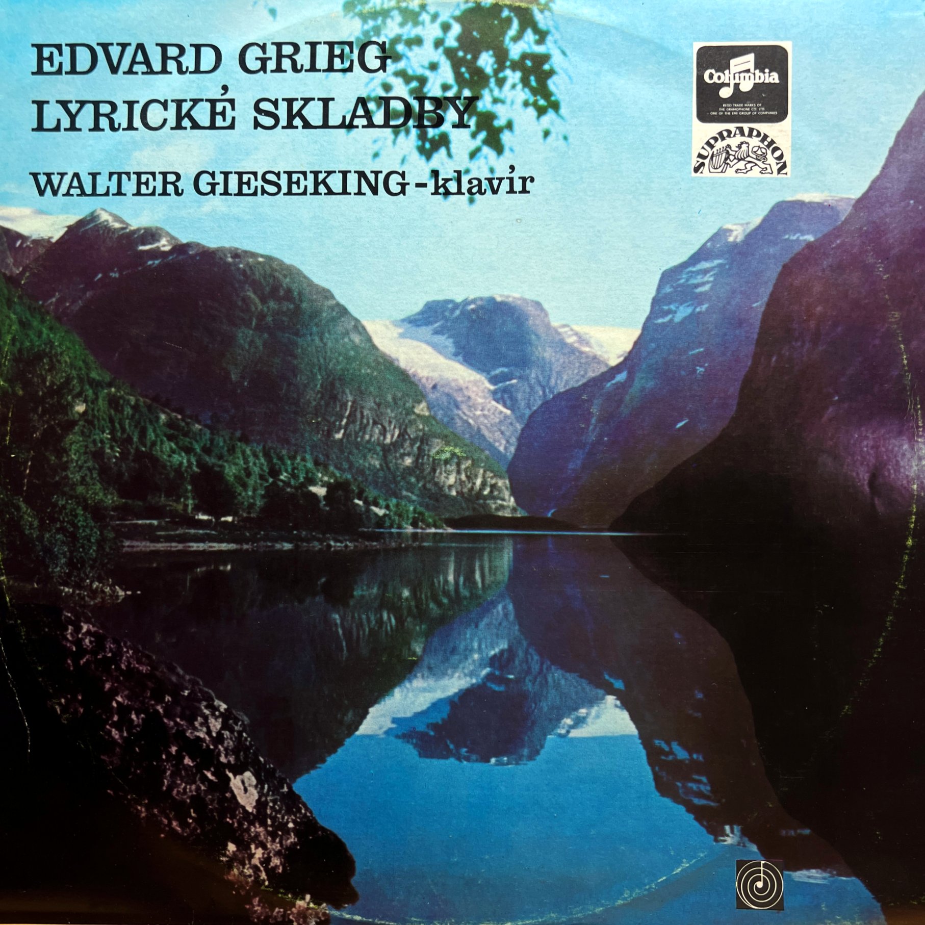 LP Edvard Grieg, Walter Gieseking – Lyrické skladby