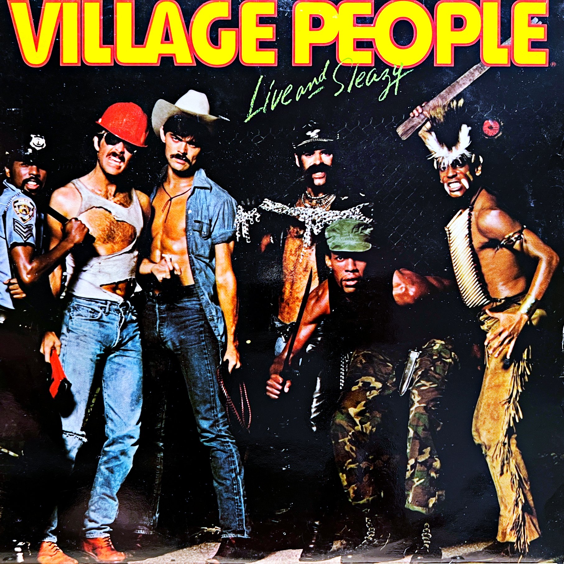 2xLP Village People – Live And Sleazy