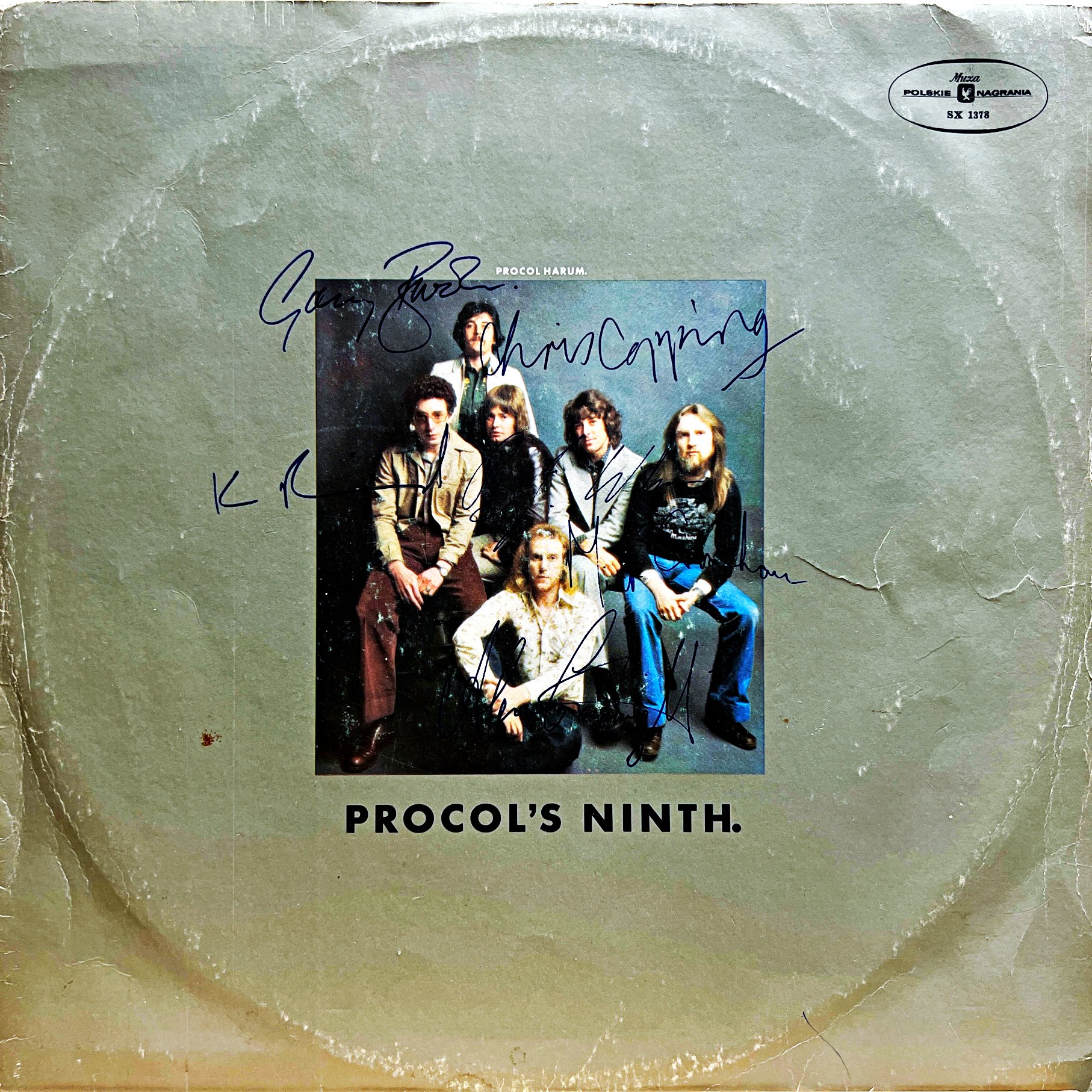 LP Procol Harum ‎– Procol's Ninth.
