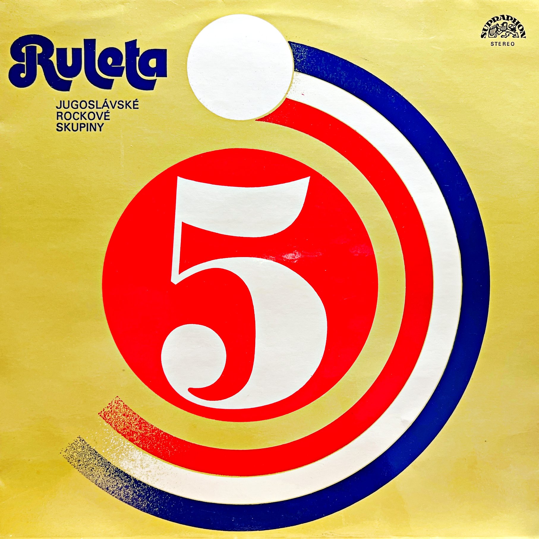 LP Various – Ruleta 5 (Jugoslávské Rockové Skupiny)