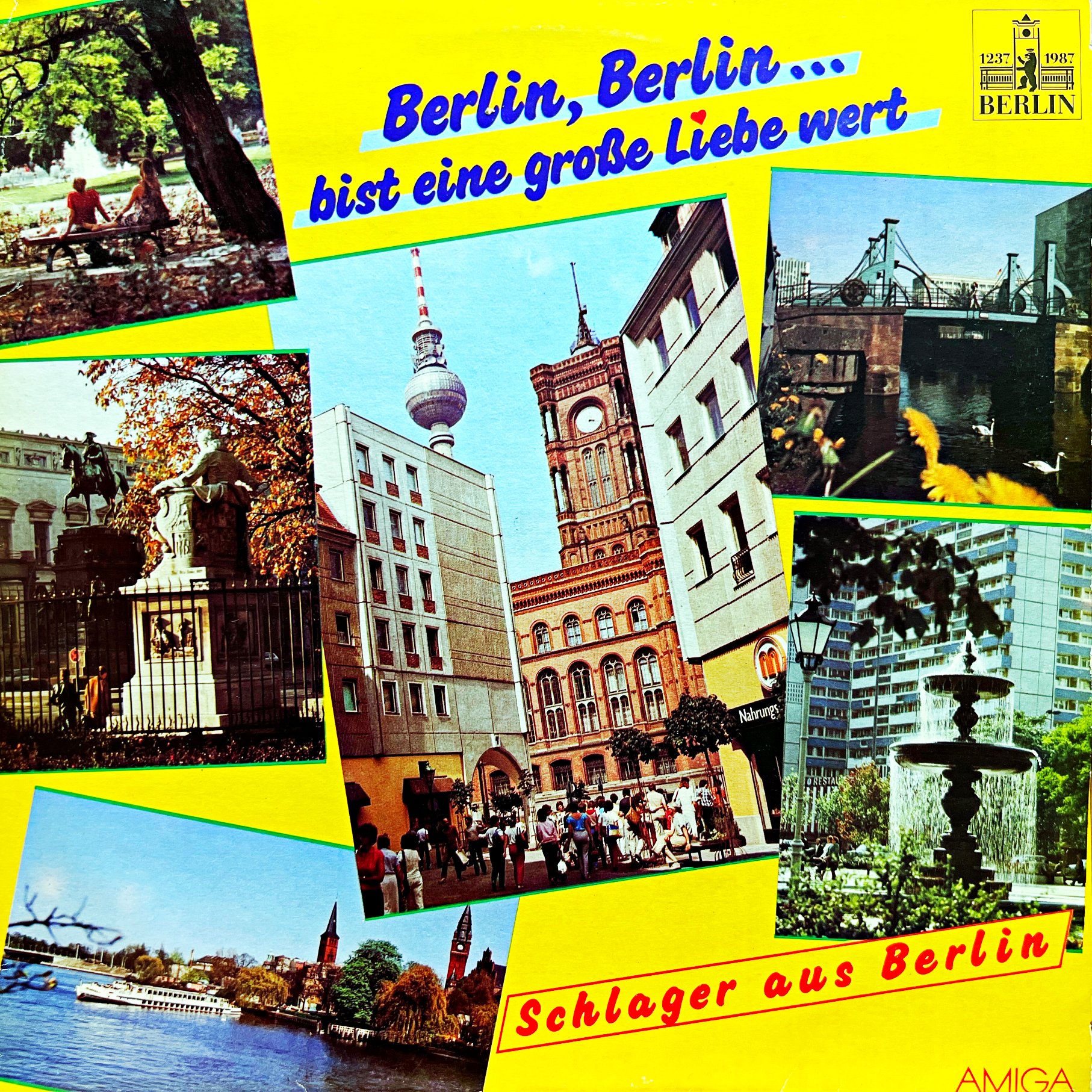 LP Various – Berlin, Berlin, Bist Eine Große Liebe Wert - Schlager Aus Berlin