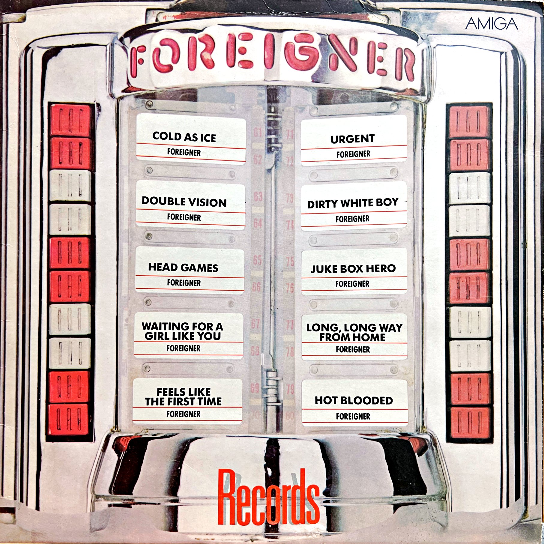 LP Foreigner ‎– Records
