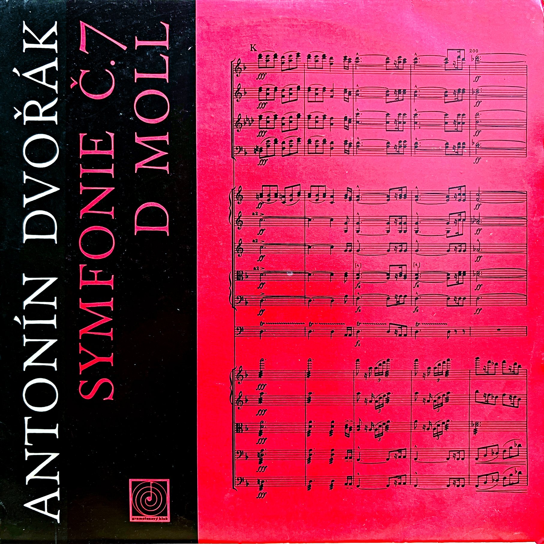 LP Antonín Dvořák – Symfonie Č. 7 D Moll
