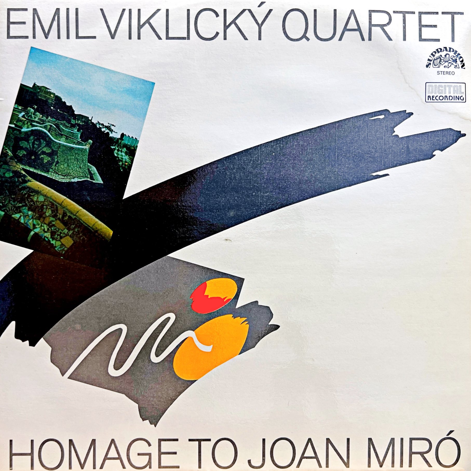 LP Emil Viklický Quartet ‎– Homage To Joan Miró