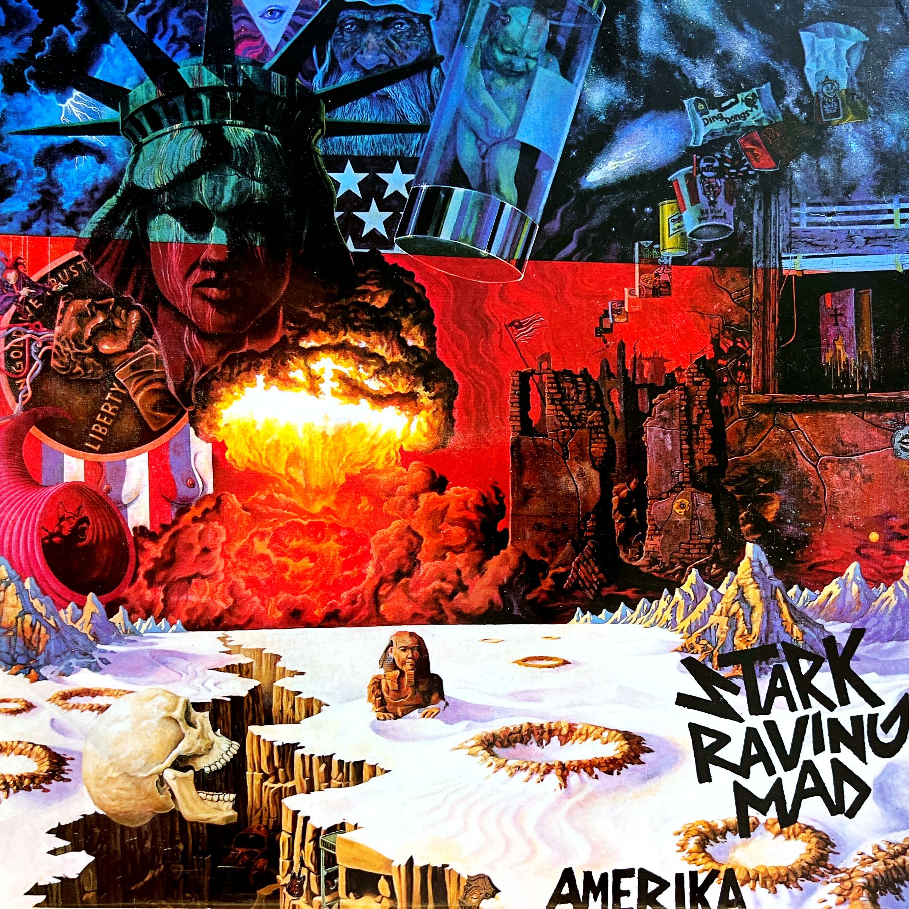 LP Stark Raving Mad – Amerika