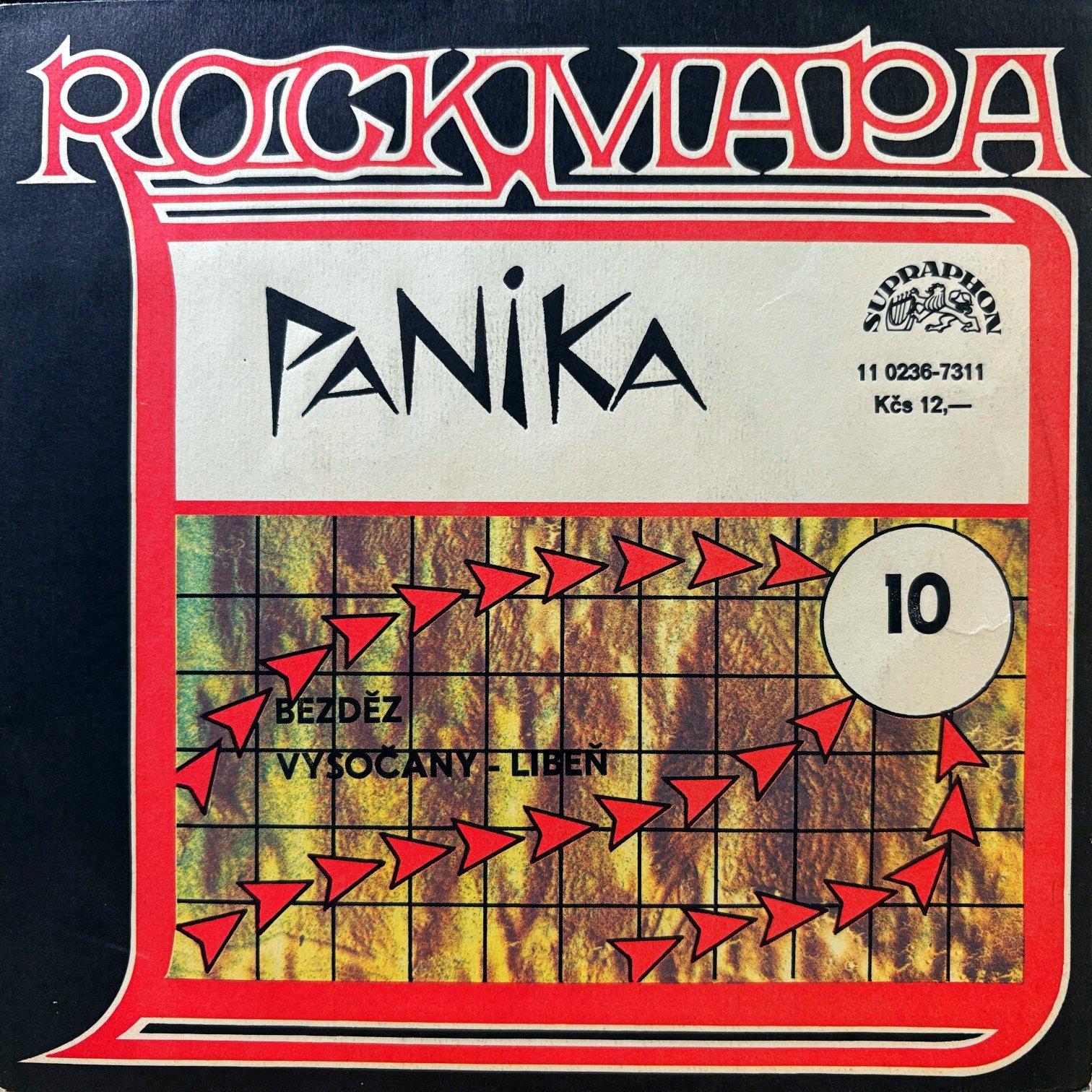 7" Panika ‎– Bezděz / Vysočany - Libeň
