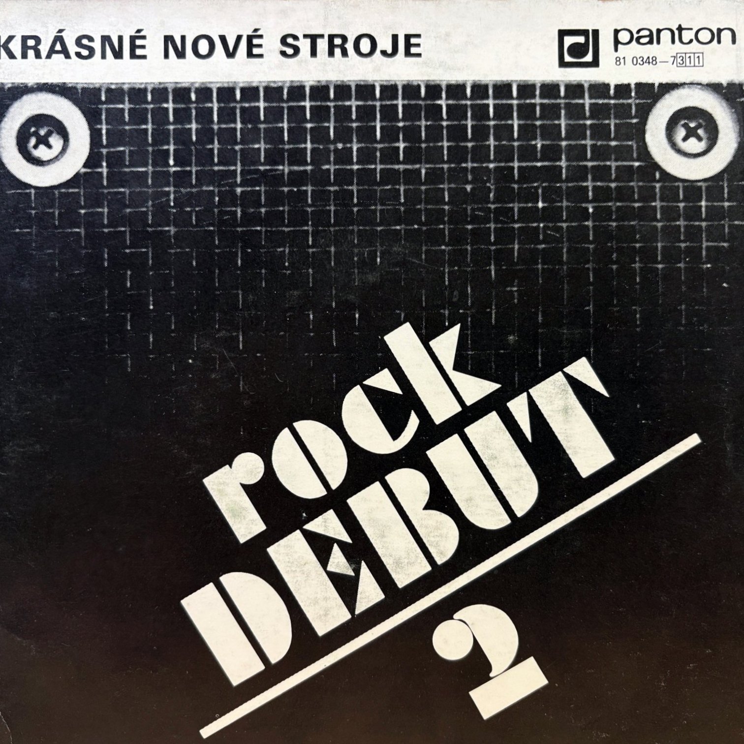 7" Krásné Nové Stroje ‎– Rock Debut 2