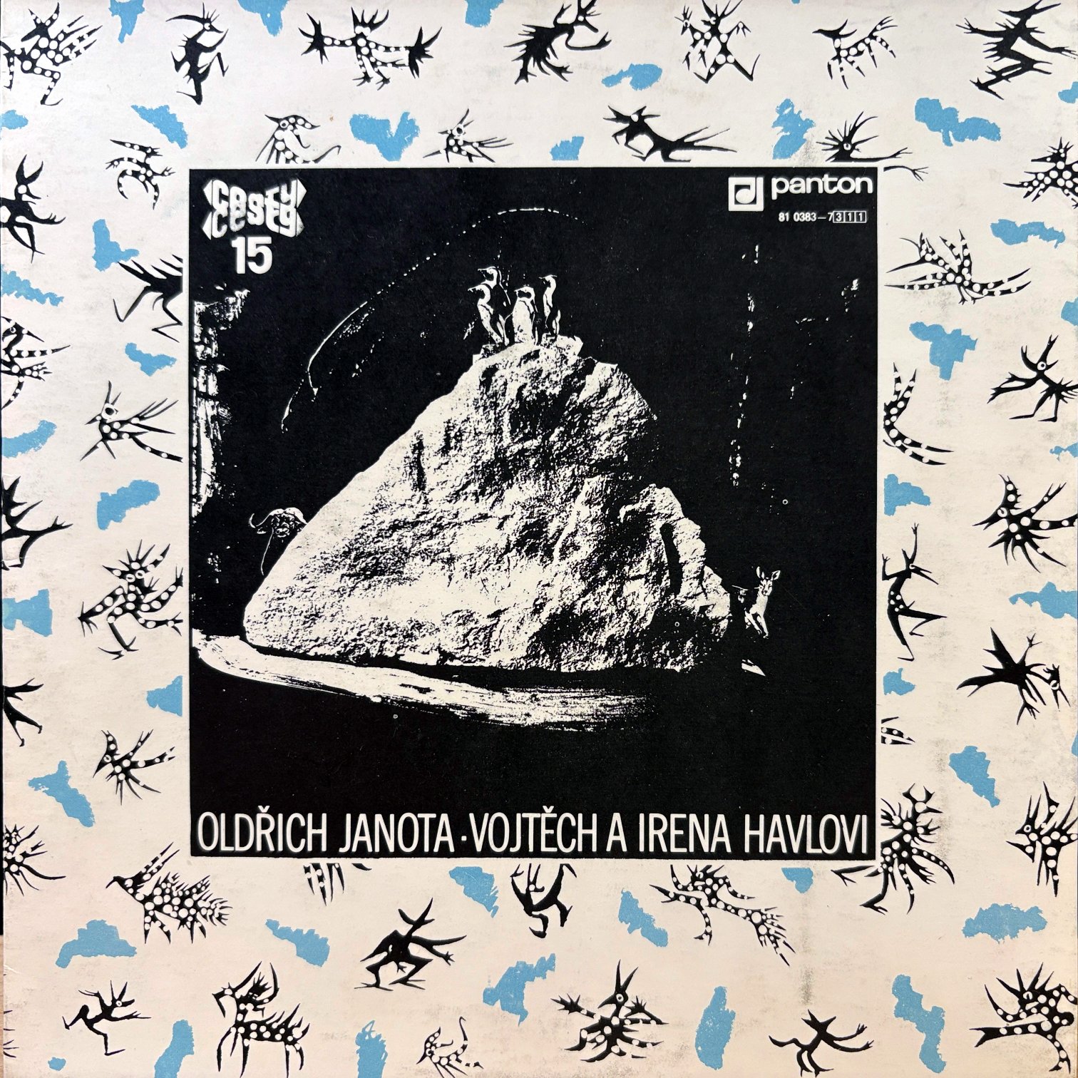 7" Oldřich Janota · Vojtěch A Irena Havlovi ‎– Cesty 15